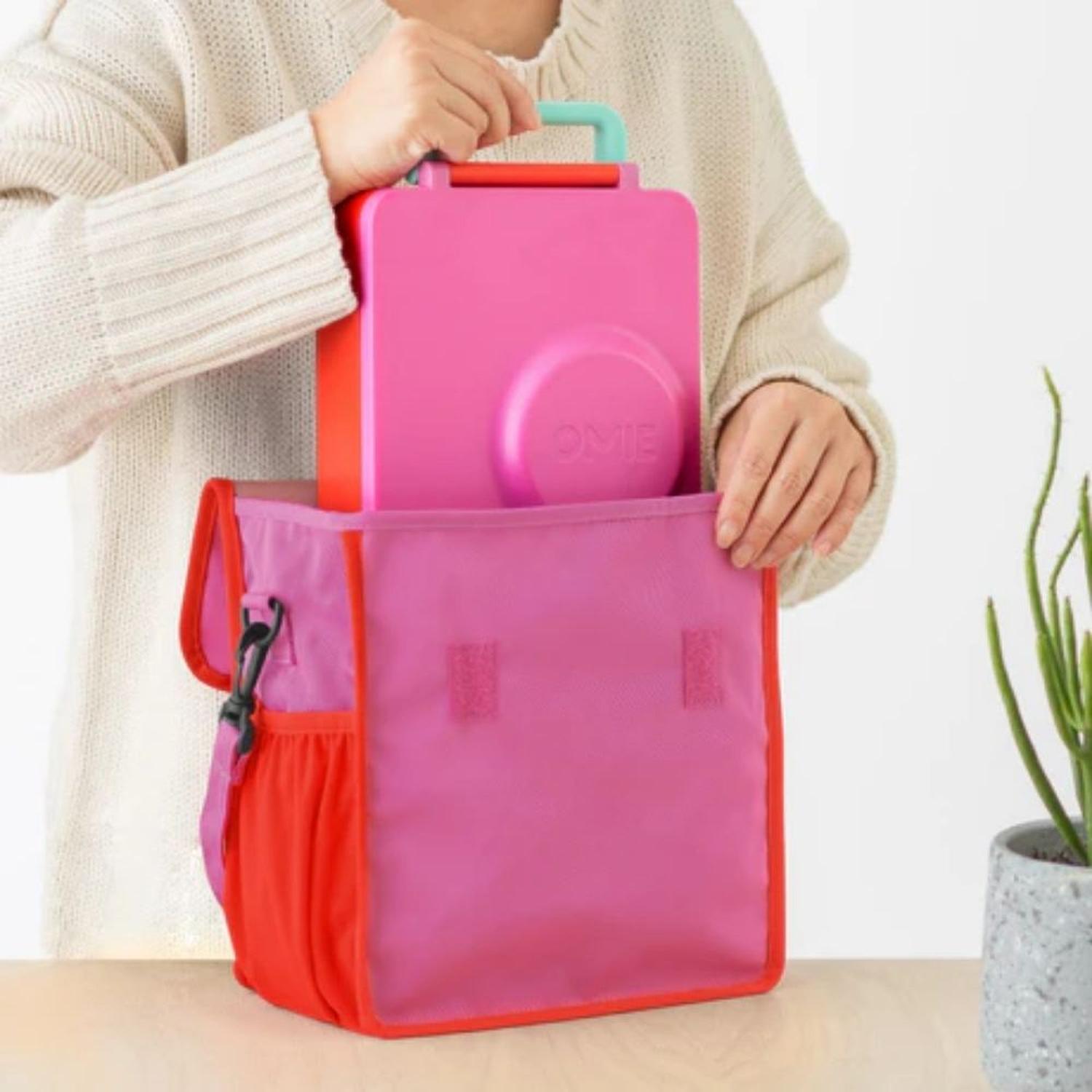 PORTA LONCHERA OMIE TOTE - ROSA - 2