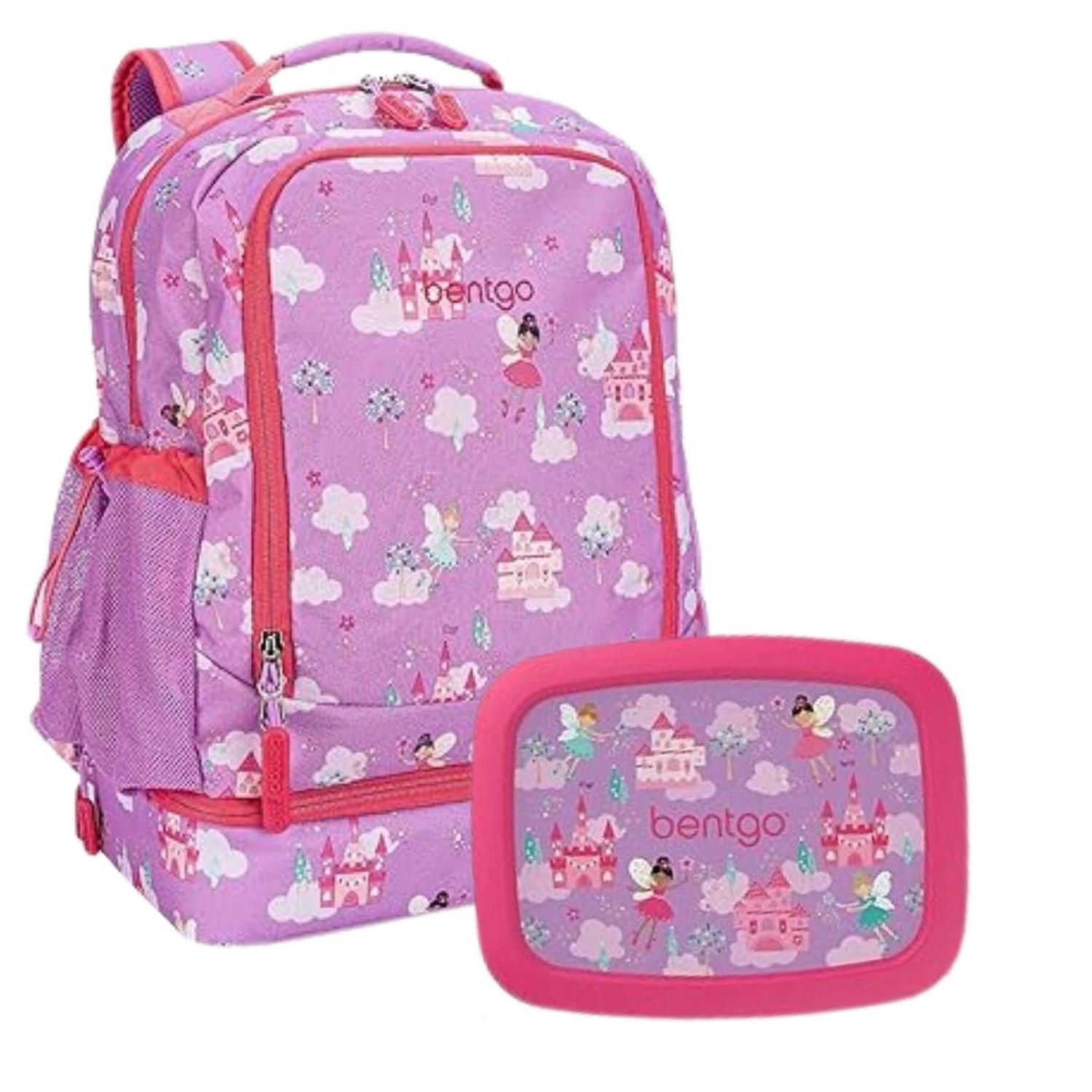 SET MOCHILA 2 EN 1 Y LONCHERA BENTGO KIDS - HADITAS - 1