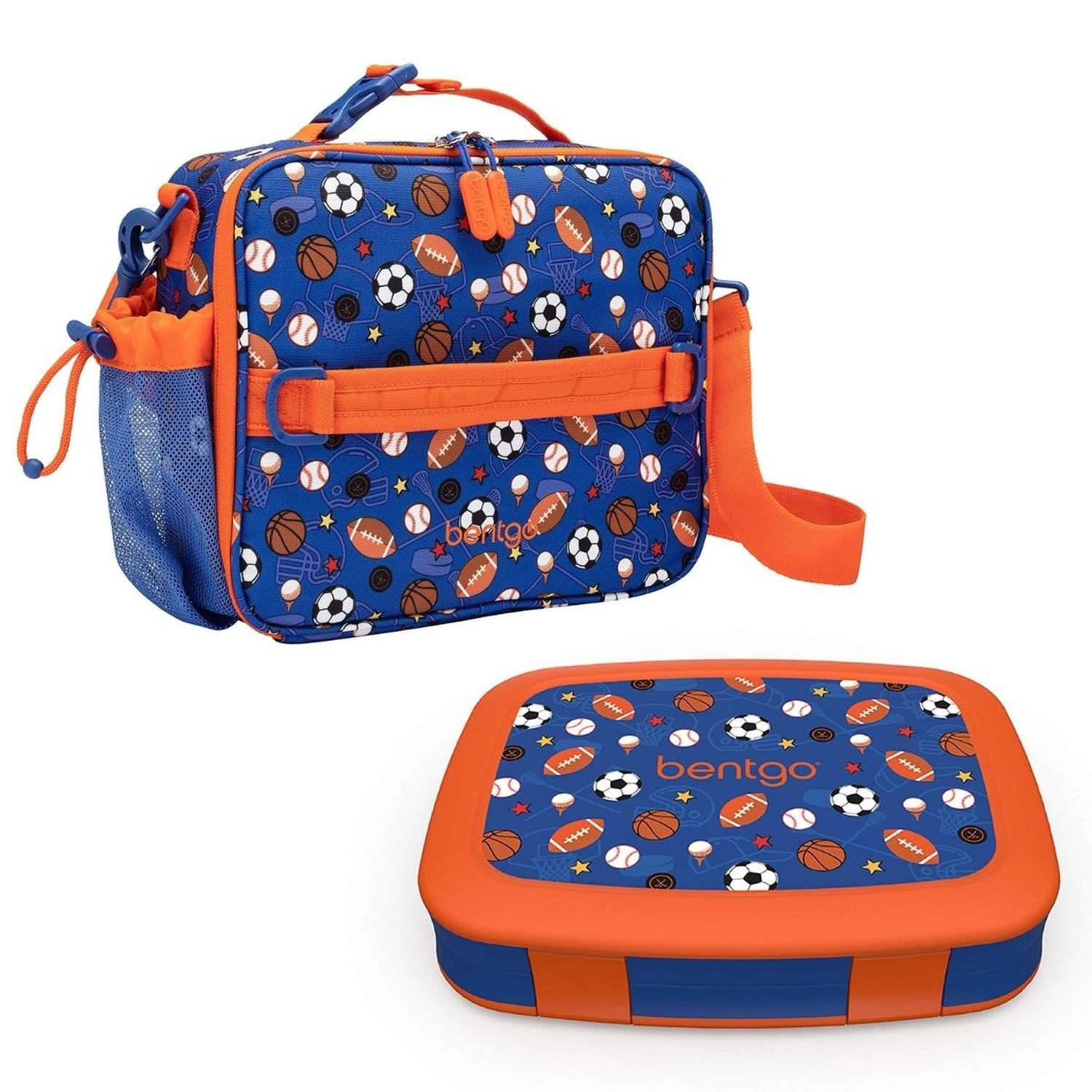 SET LONCHERA Y PORTA LONCHERA BENTGO KIDS - BALONES - 1