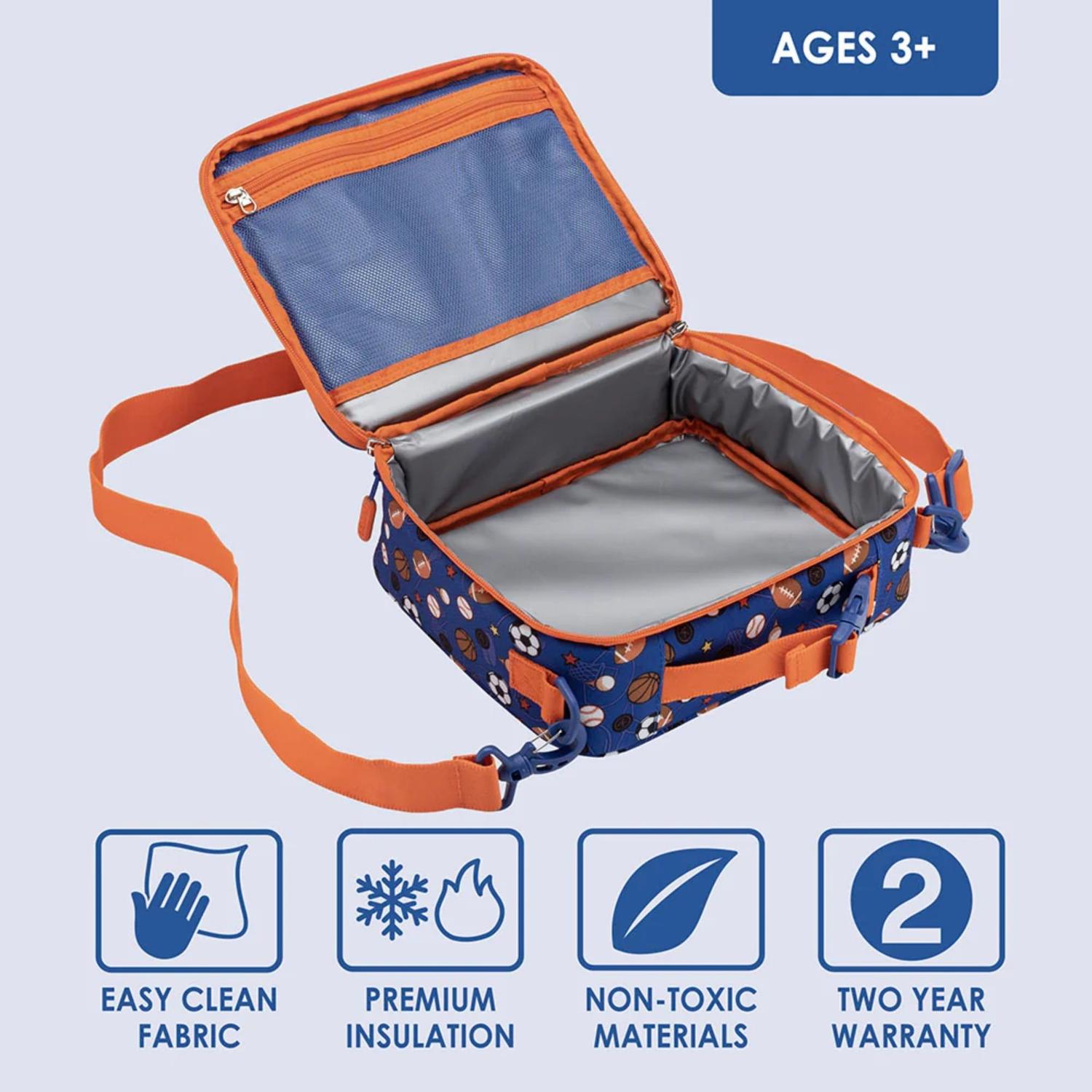 SET LONCHERA Y PORTA LONCHERA BENTGO KIDS - BALONES - 6