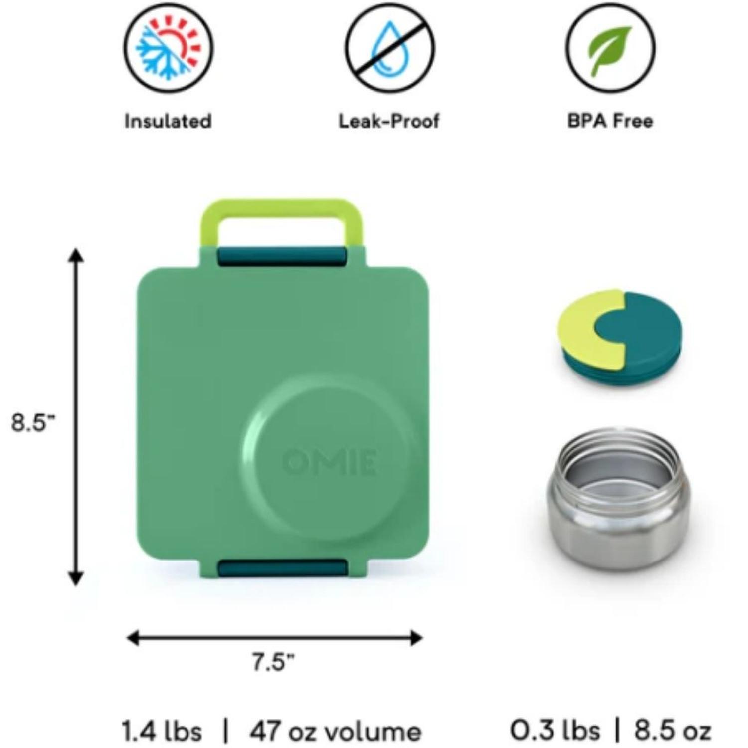 LONCHERA OMIE BOX MEADOW - VERDE - 4
