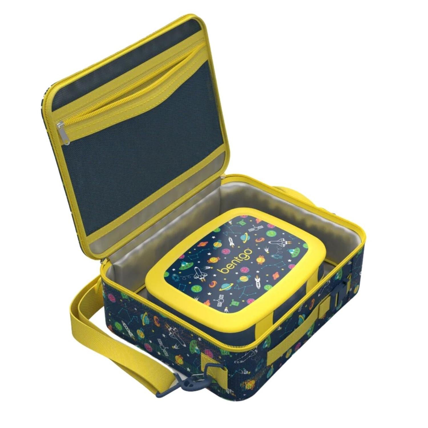 SET LONCHERA Y PORTA LONCHERA BENTGO KIDS - SPACE - 2