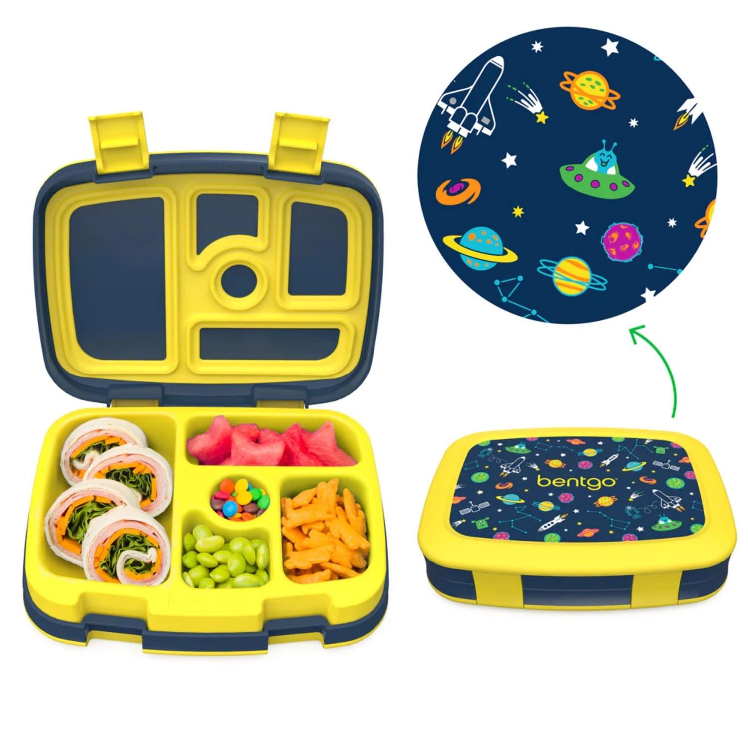 SET LONCHERA Y PORTA LONCHERA BENTGO KIDS - SPACE - 3