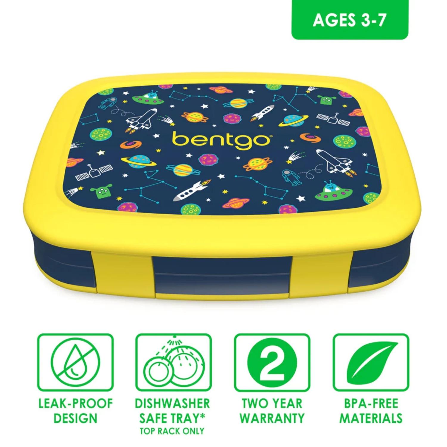 SET LONCHERA Y PORTA LONCHERA BENTGO KIDS - SPACE - 4