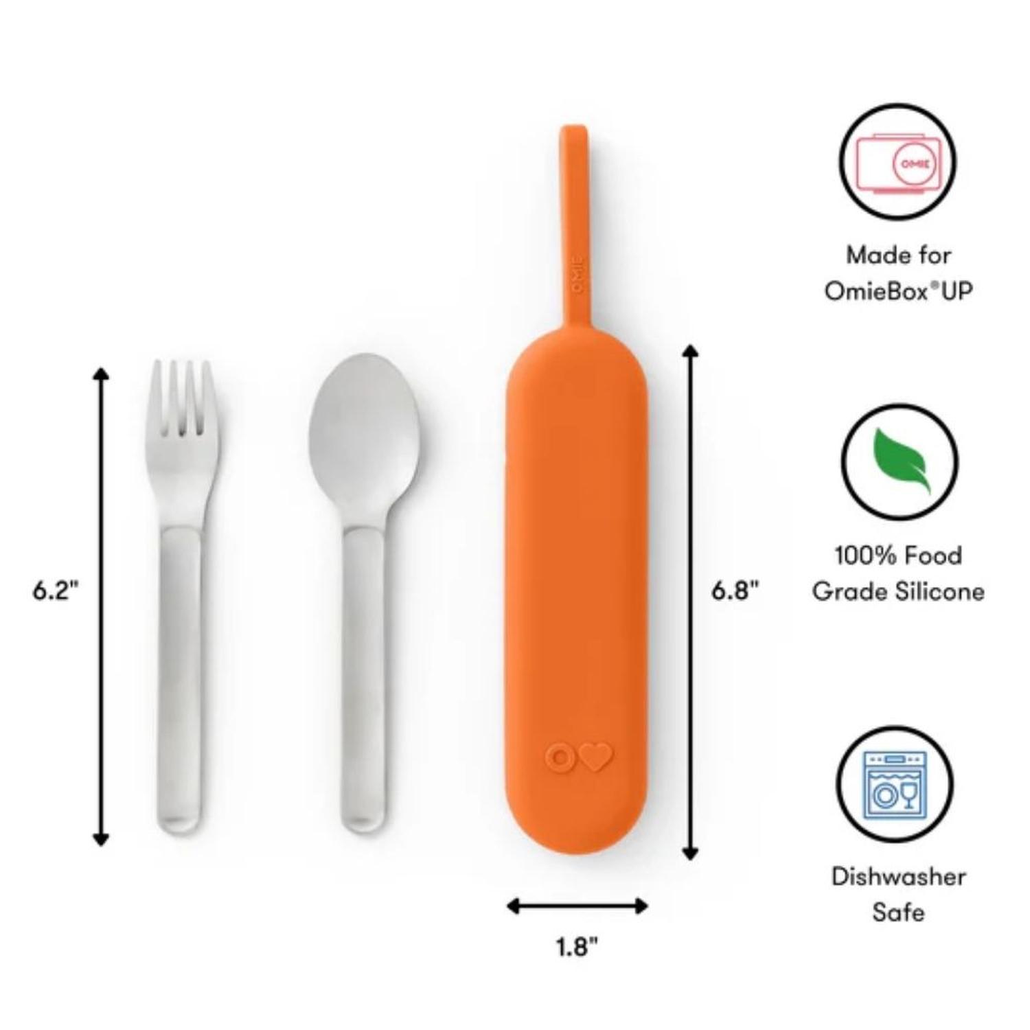 SET DE CUBIERTOS ACERO INOXIDABLE OMIE UP POD Y UTENSIL - SUNY - 2