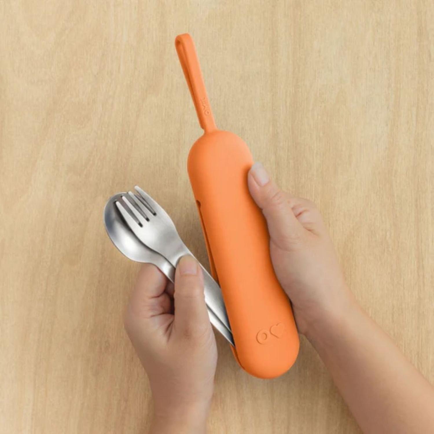 SET DE CUBIERTOS ACERO INOXIDABLE OMIE UP POD Y UTENSIL - SUNY - 3