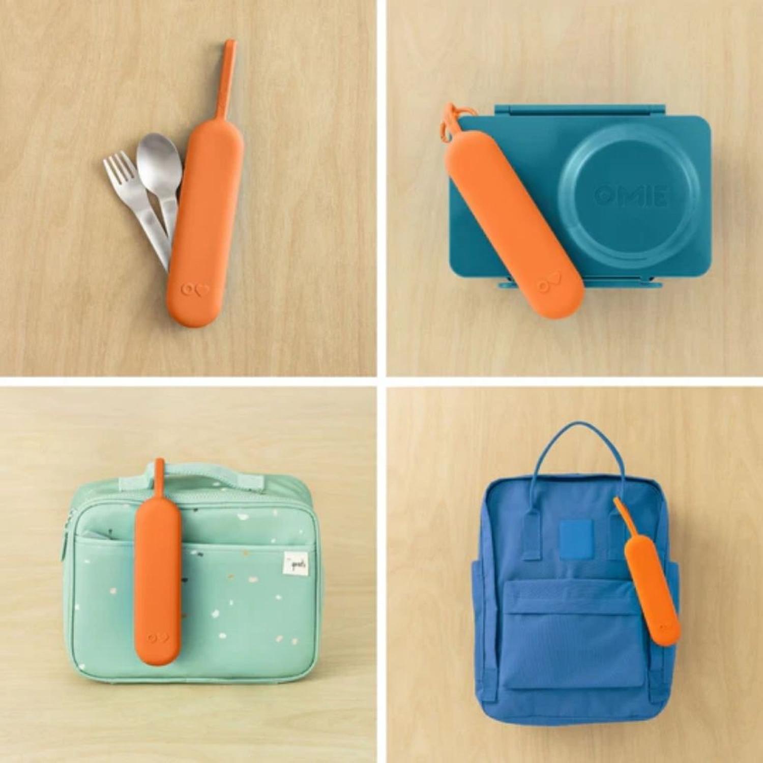 SET DE CUBIERTOS ACERO INOXIDABLE OMIE UP POD Y UTENSIL - SUNY - 6