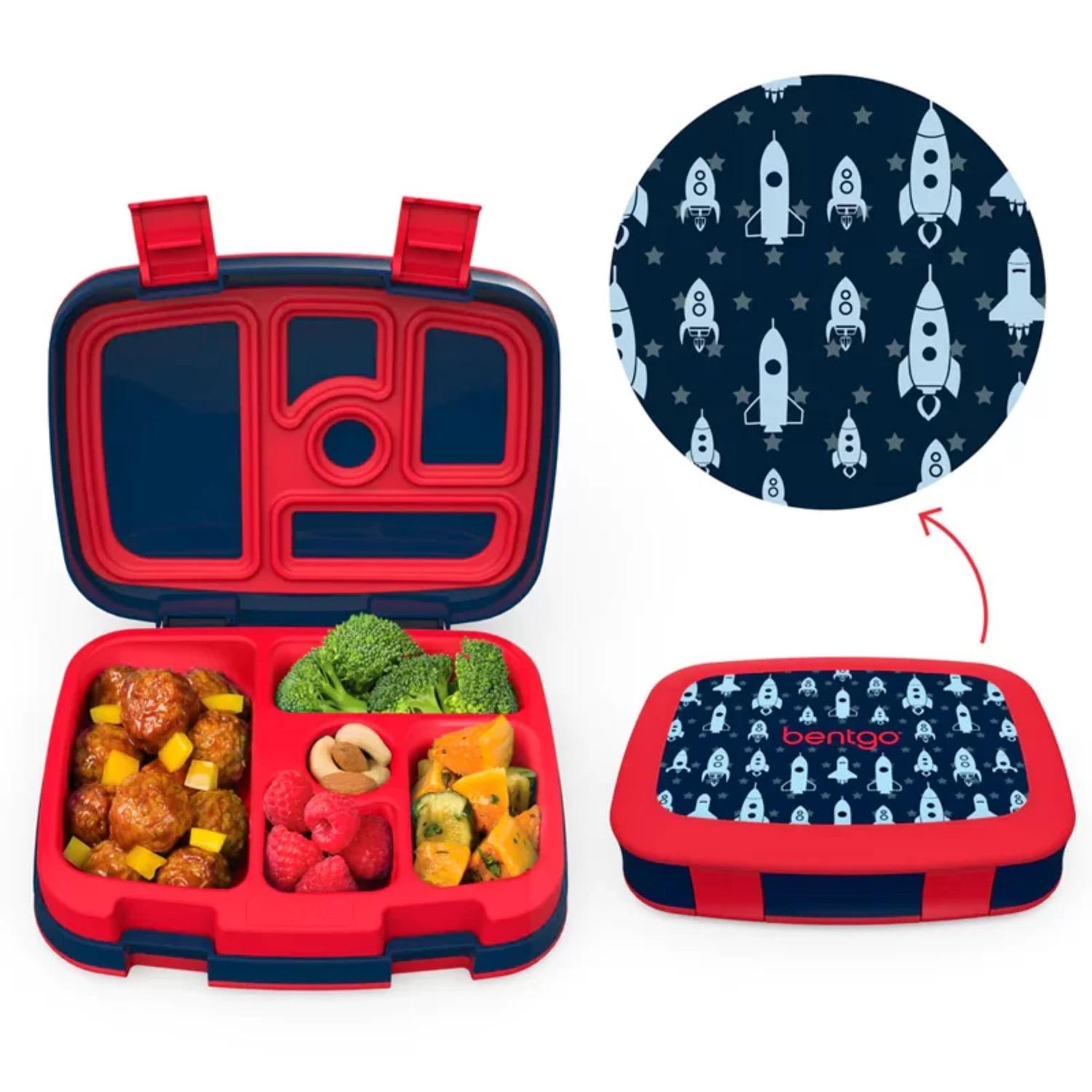 SET TOMATODO Y LONCHERA BENTGO KIDS - COHETES - 2
