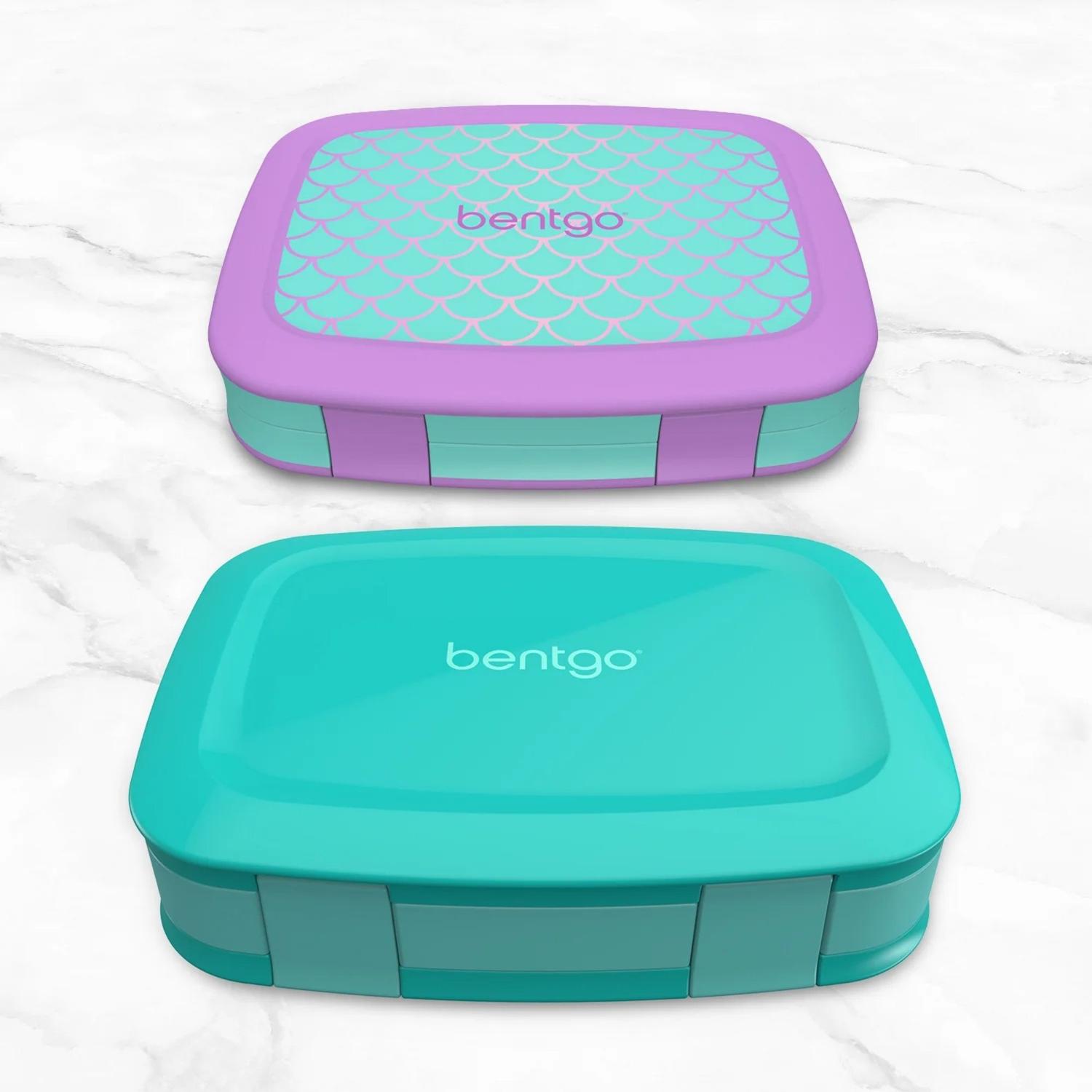 SET LONCHERA BENTGO KIDS SIRENITA + BENTGO FRESH ADULTOS TURQUESA - 5
