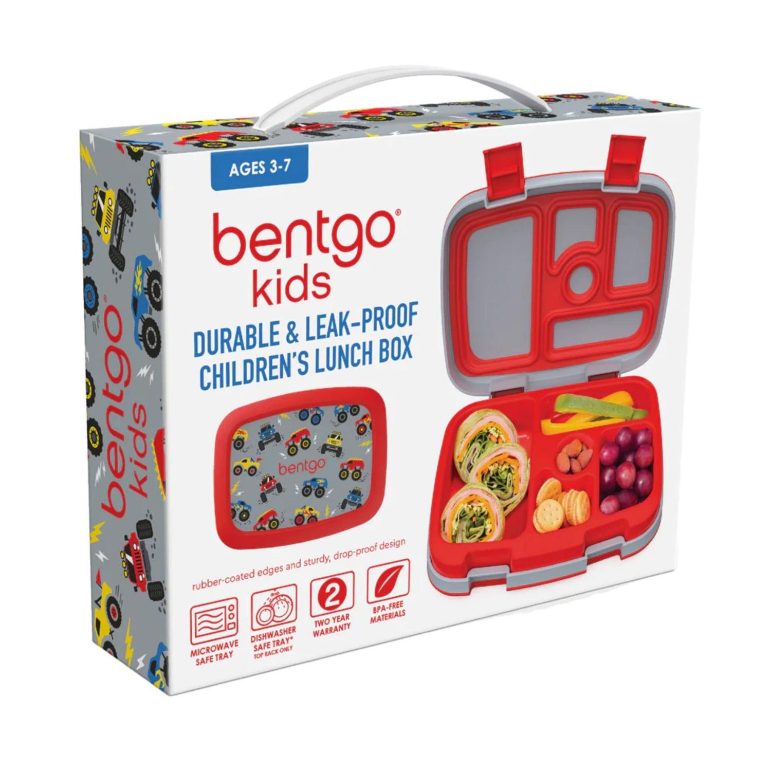 SET LONCHERA Y PORTA LONCHERA BENTGO KIDS - CAMIONES - 5
