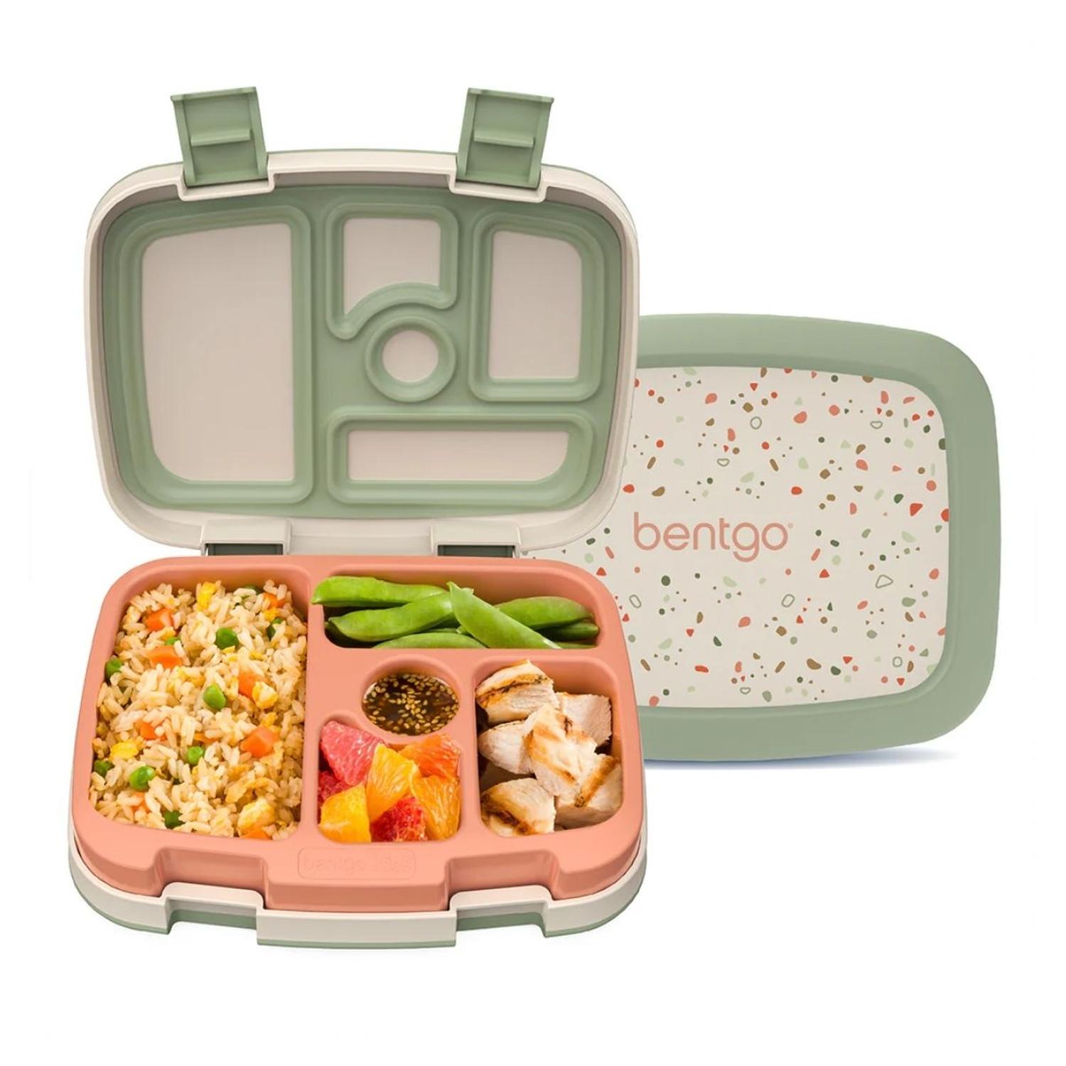 SET BENTGO LONCHERA, PORTA LONCHERA Y TOMATODO WHIMSY Y WONDER - GEO SPECKLE - 2