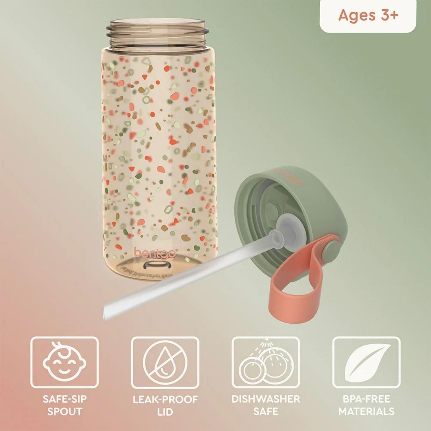 SET BENTGO LONCHERA, PORTA LONCHERA Y TOMATODO WHIMSY Y WONDER - GEO SPECKLE - 6
