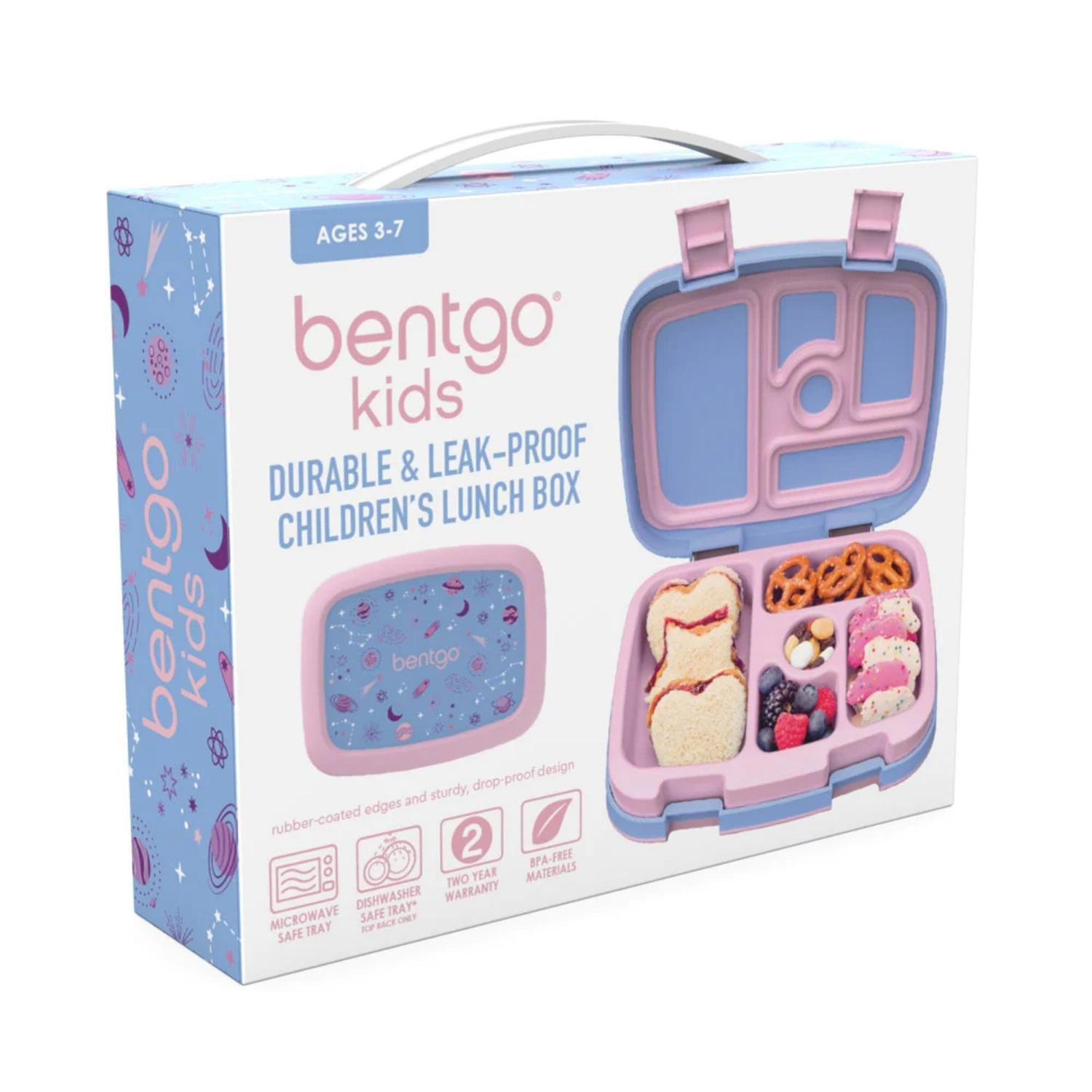 SET BENTGO LONCHERA, PORTA LONCHERA Y CUBIERTOS - LAVANDER GALAXY - 4