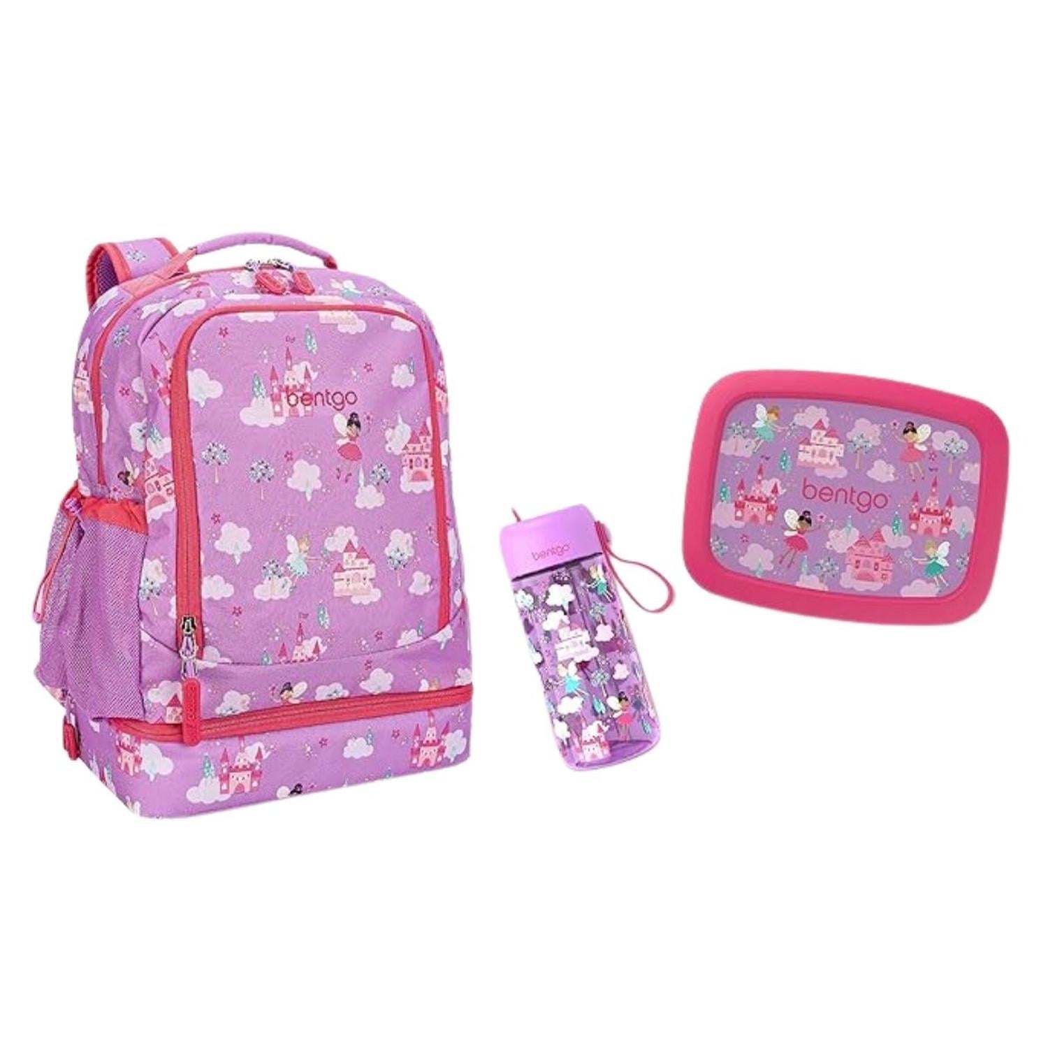 SET BENTGO MOCHILA 2 EN 1, LONCHERA Y TOMATODO - HADITAS - 1