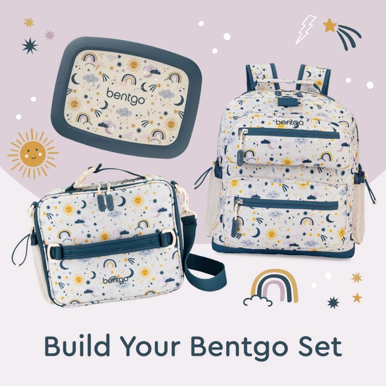 SET BENTGO MOCHILA ESCOLAR, LONCHERA Y PORTA LONCHERA - FRIENDLY SKY - 3