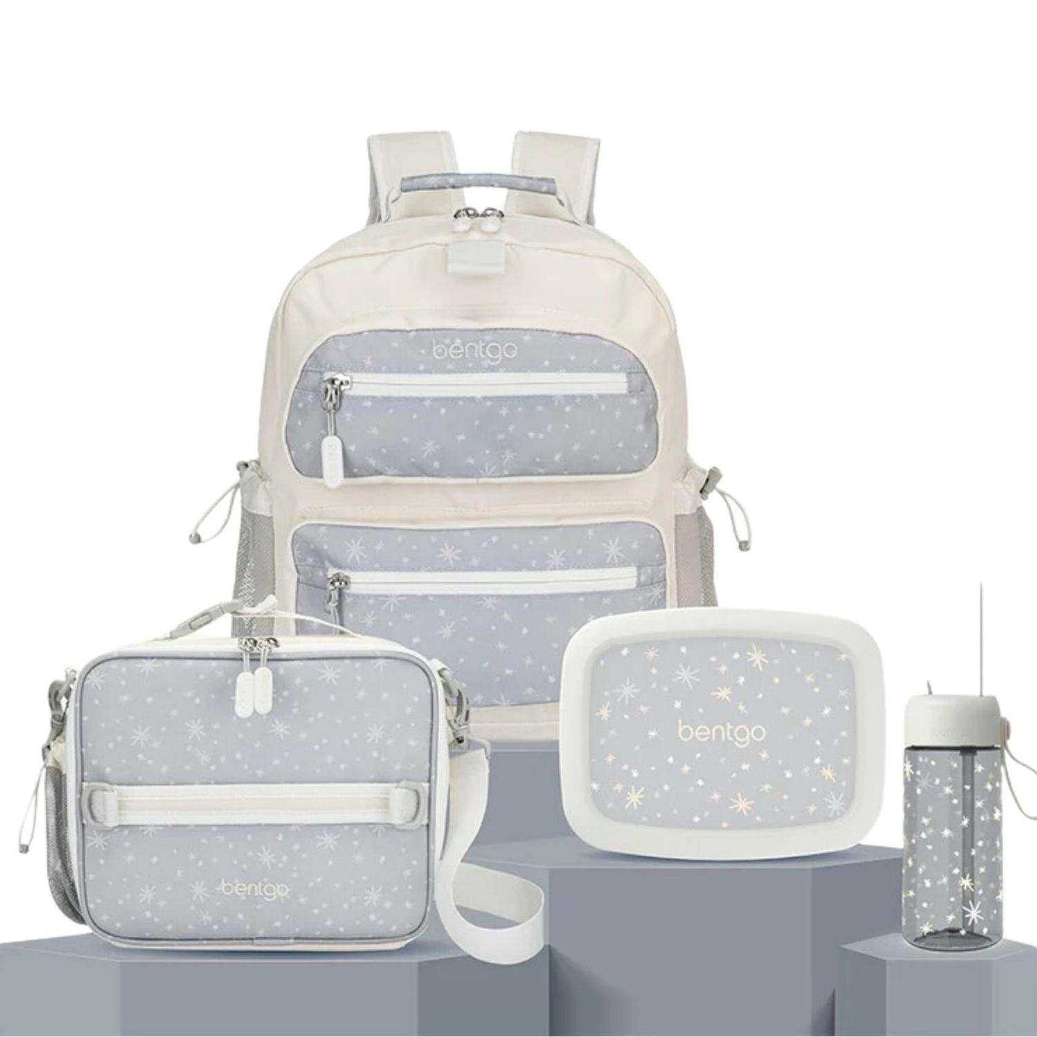 SET BENTGO MOCHILA ESCOLAR, LONCHERA, PORTA LONCHERA Y TOMATODO WHIMSY Y WONDER - SPRINKLE - 1