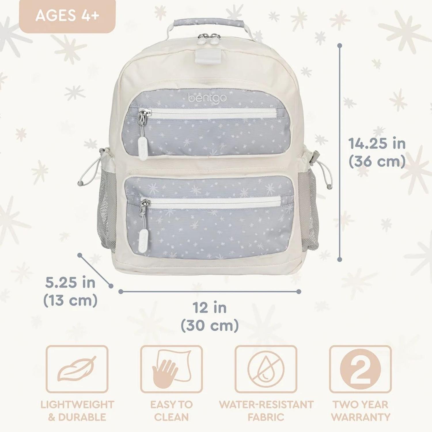 SET BENTGO MOCHILA ESCOLAR, LONCHERA, PORTA LONCHERA Y TOMATODO WHIMSY Y WONDER - SPRINKLE - 2