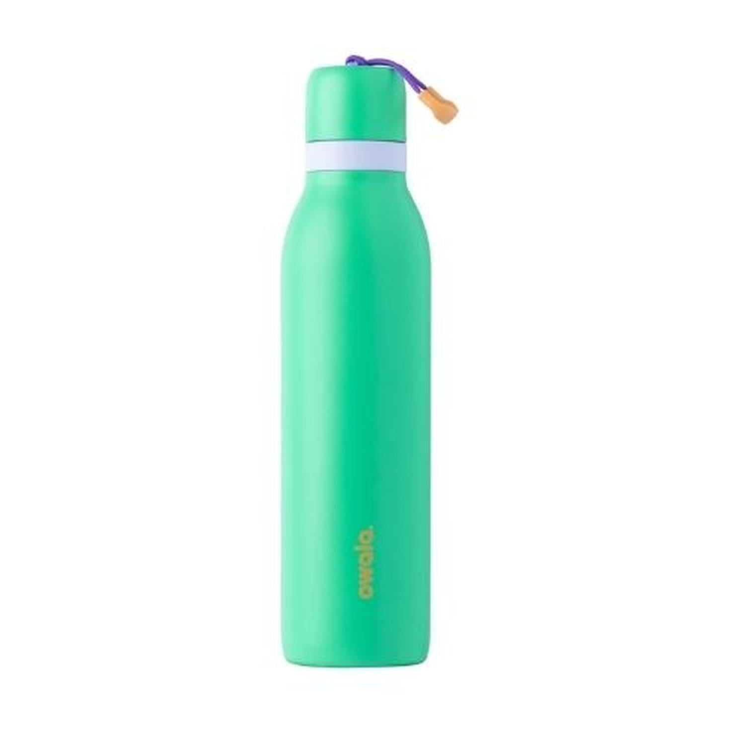 BOTELLA DE ACERO INOXIDABLE OWALA FREESIP TWIST 24 OZ - SWEET PEA - 1