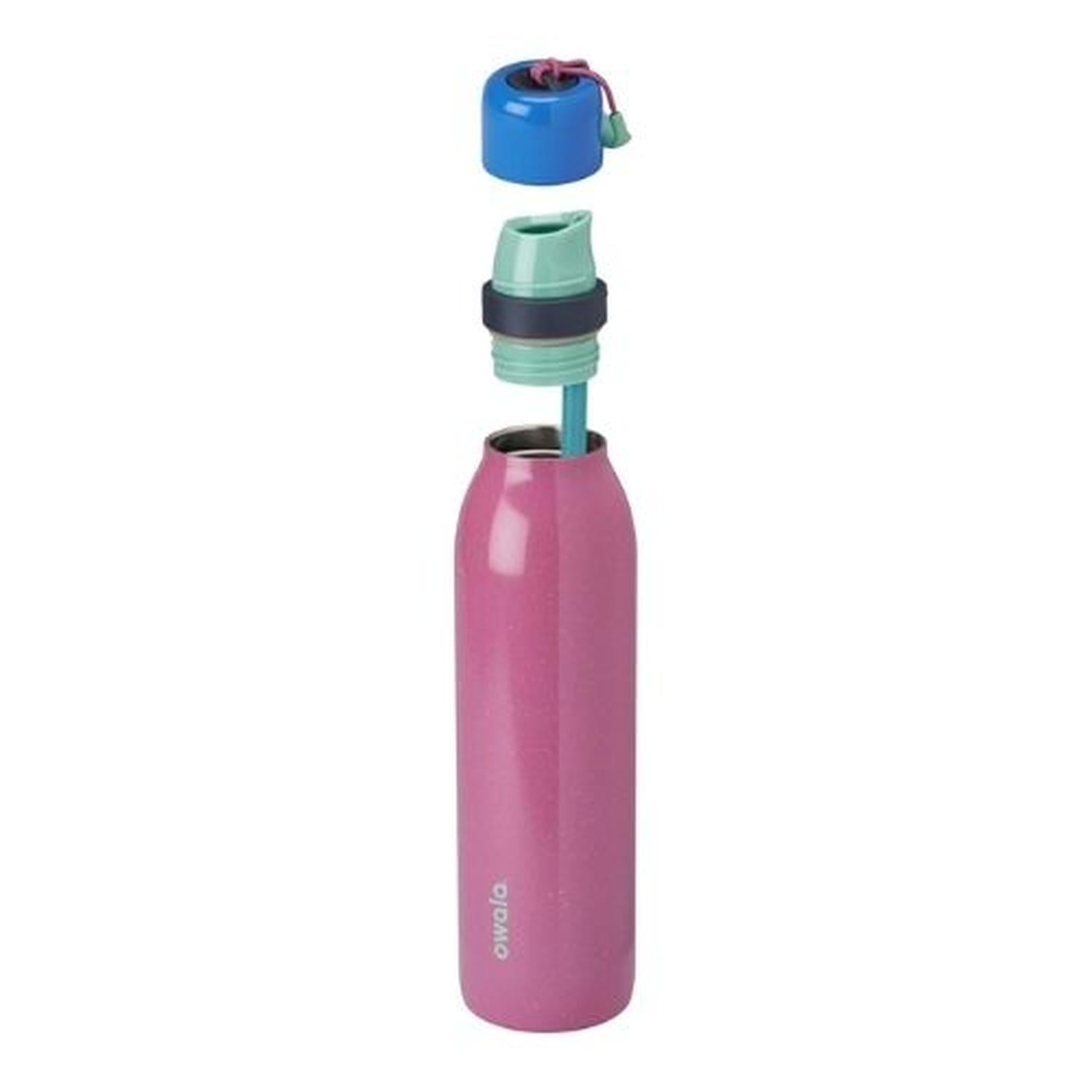 BOTELLA DE ACERO INOXIDABLE OWALA FREESIP TWIST 24 OZ - BUBBLE GUM - 2