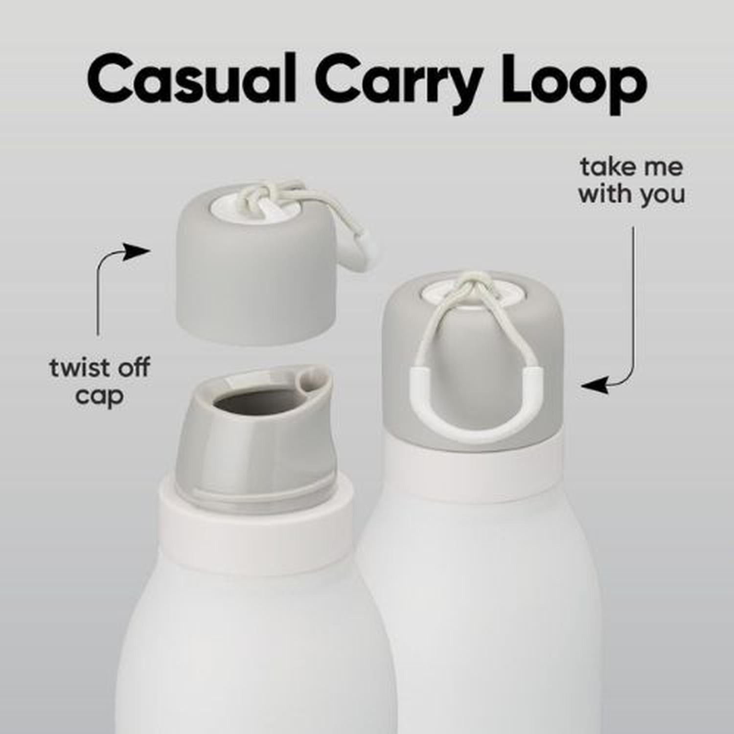 BOTELLA DE ACERO INOXIDABLE OWALA FREESIP TWIST 24 OZ - BUBBLE GUM - 4