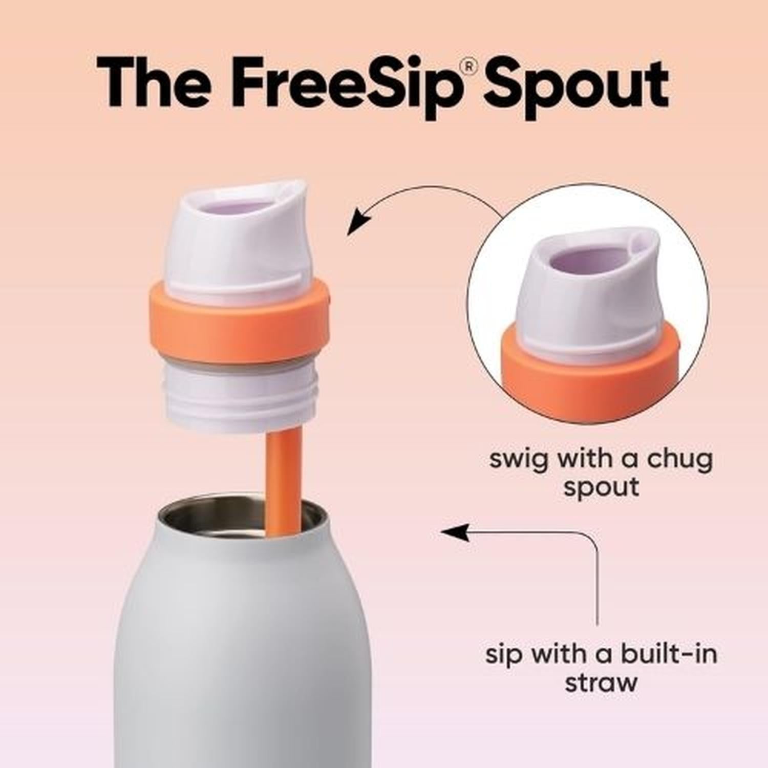 BOTELLA DE ACERO INOXIDABLE OWALA FREESIP TWIST 24 OZ - BEACH HOUSE - 3