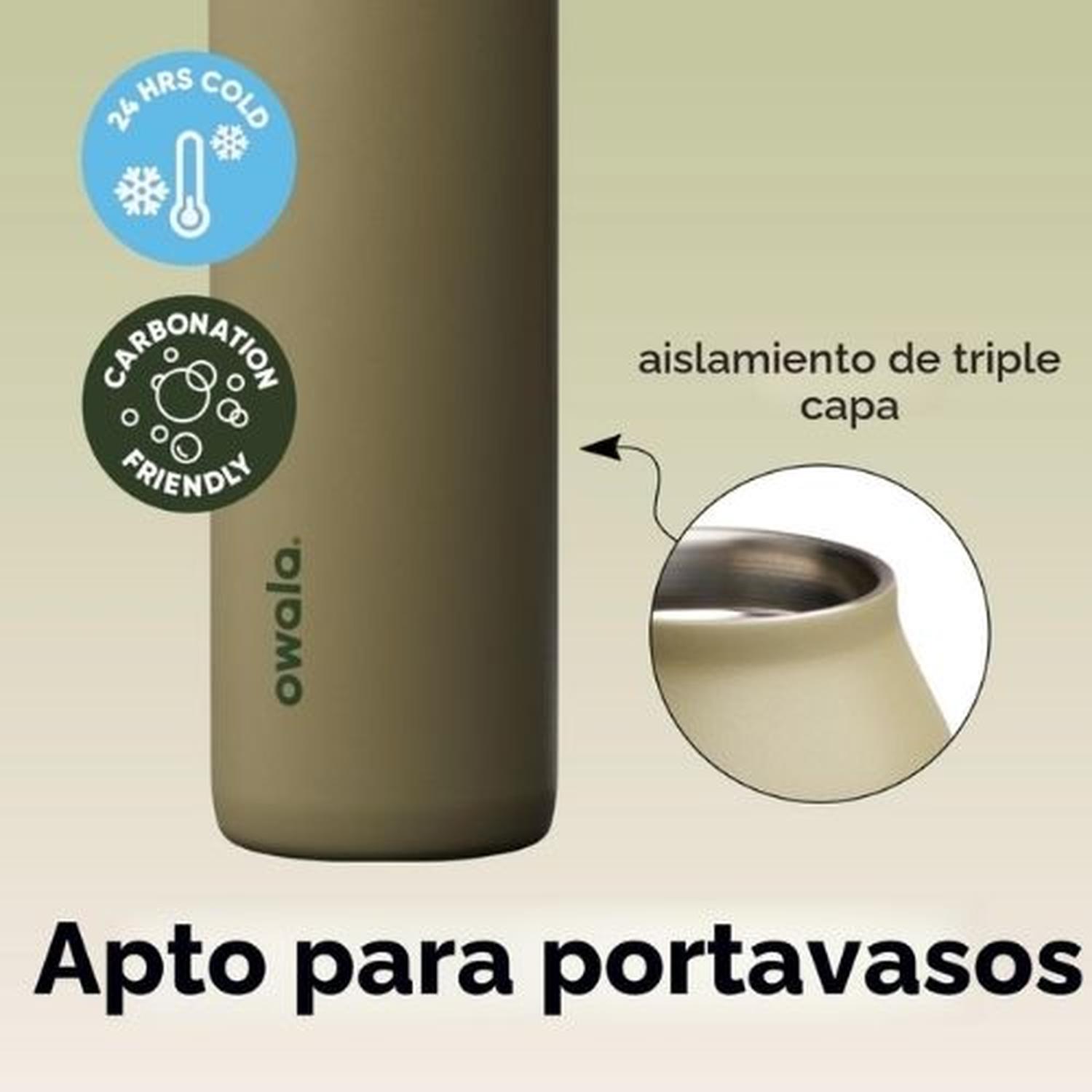 BOTELLA DE ACERO INOXIDABLE OWALA FREESIP TWIST 24 OZ - FUERA DE CARRETERA - 3
