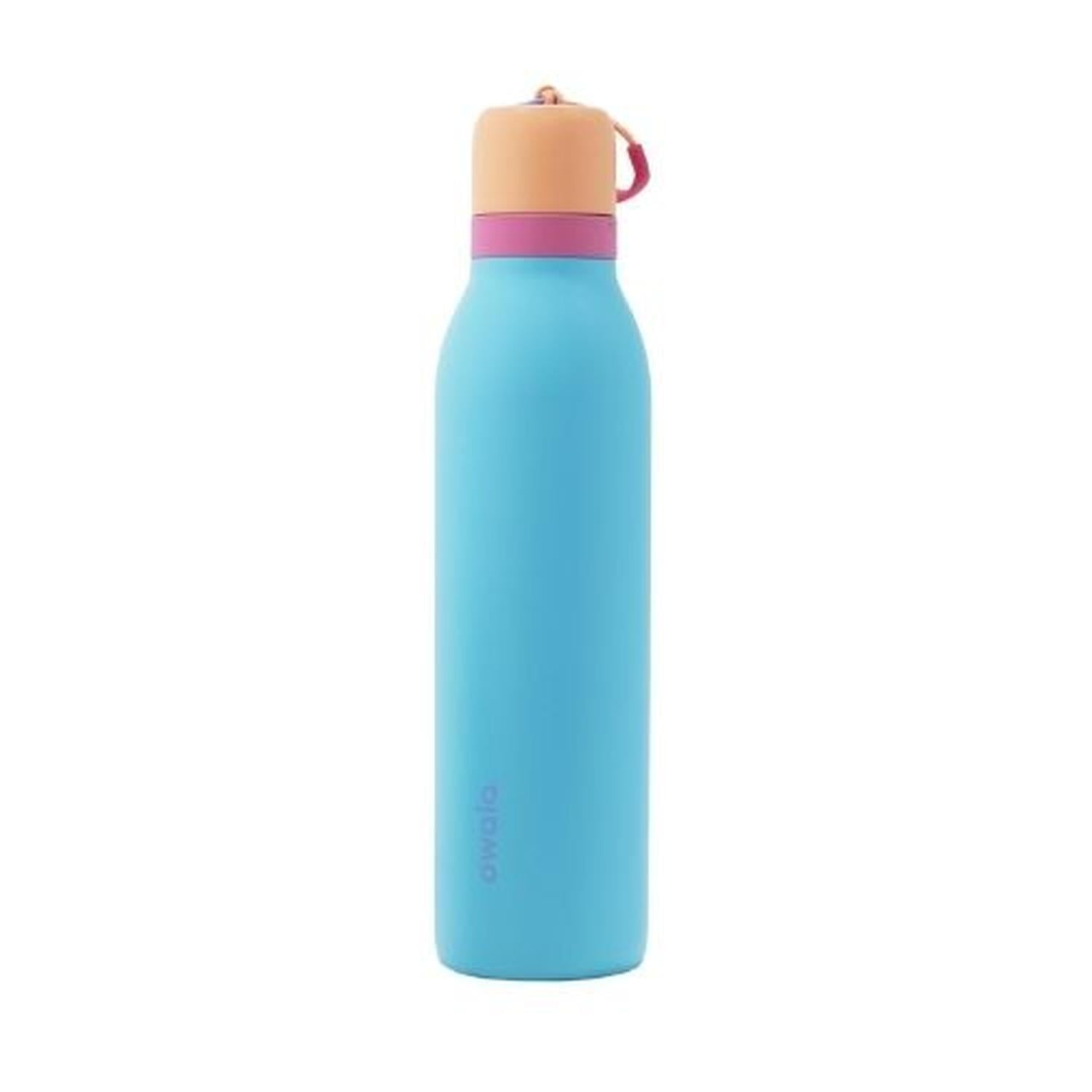 BOTELLA DE ACERO INOXIDABLE OWALA FREESIP TWIST 24 OZ - EN FLOR - 1