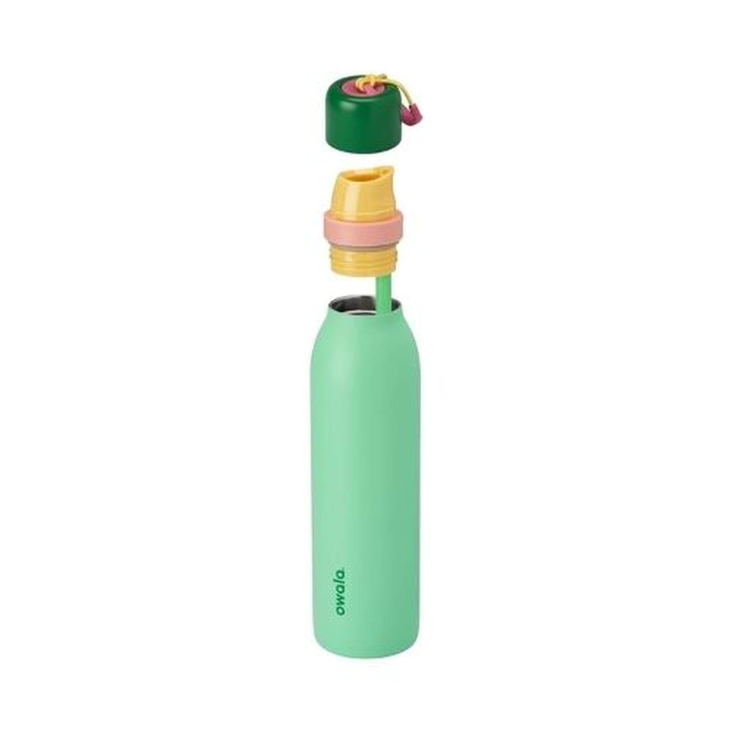 BOTELLA DE ACERO INOXIDABLE OWALA FREESIP TWIST 24 OZ - GRITO VERDE - 2