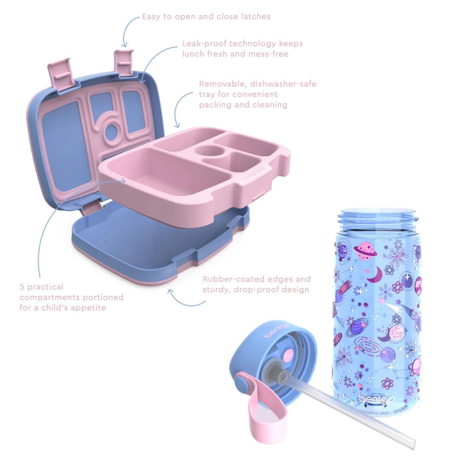 SET TOMATODO Y LONCHERA BENTGO KIDS - LAVENDER GALAXY - 3