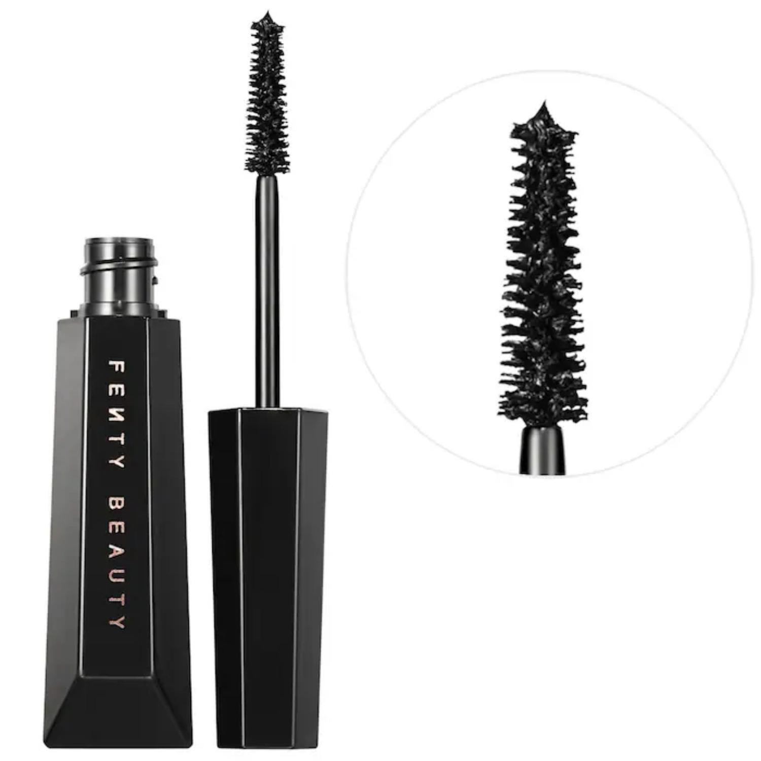 MINI MASCARA PESTAÑAS VOLUMINIZADORA HELLA THICC FENTY BEAUTY - CUZ IM BLACK - 1