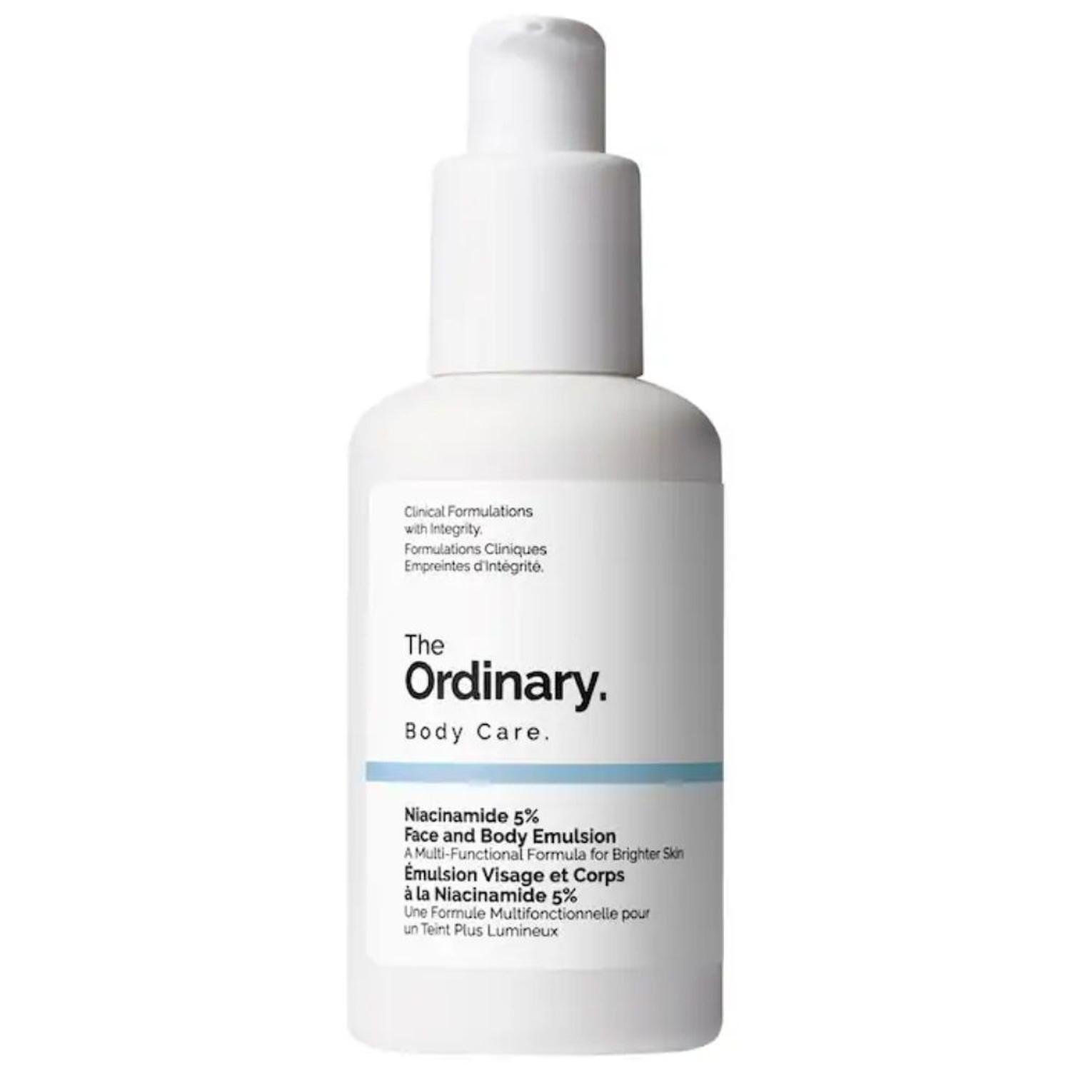 EMULSIÓN FACIAL Y CORPORAL CON NIACINAMIDA AL 5 % THE ORDINARY PARA MANCHAS OSCURAS Y TONO DESIGUAL - 1