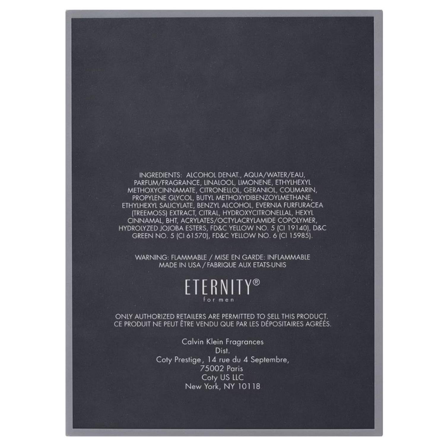 PERFUME EDT CALVIN KLEIN ETERNITY HOMBRE - 100 ML - 3
