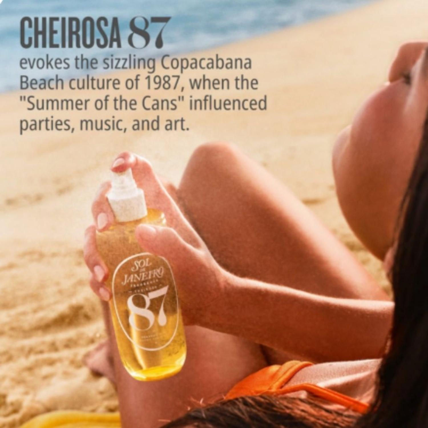 PERFUME MIST CHEIROSA 87 SOL DE JANEIRO - 240ML - 5