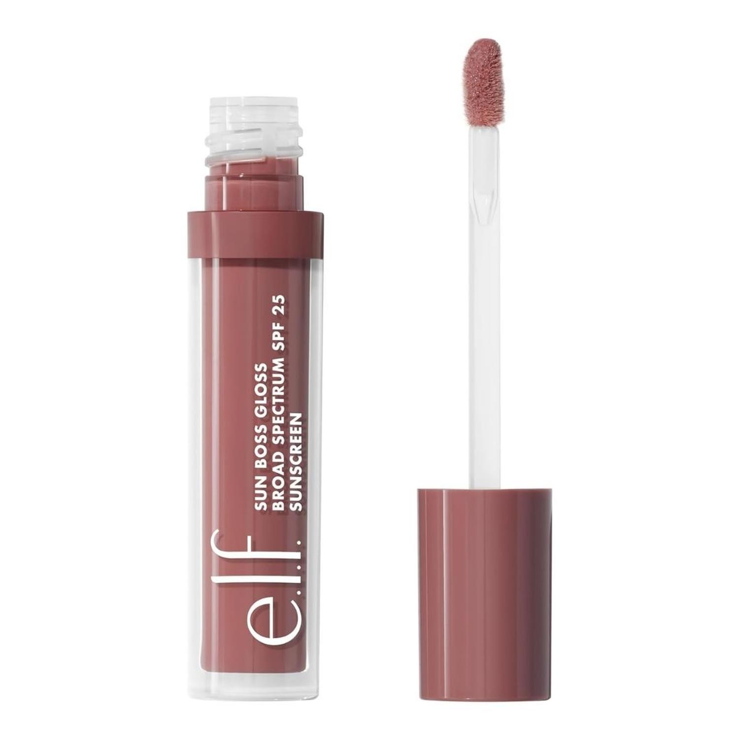 LABIAL GLOSS E.L.F. SUN BOSS SPF 25 - MALVA - 1