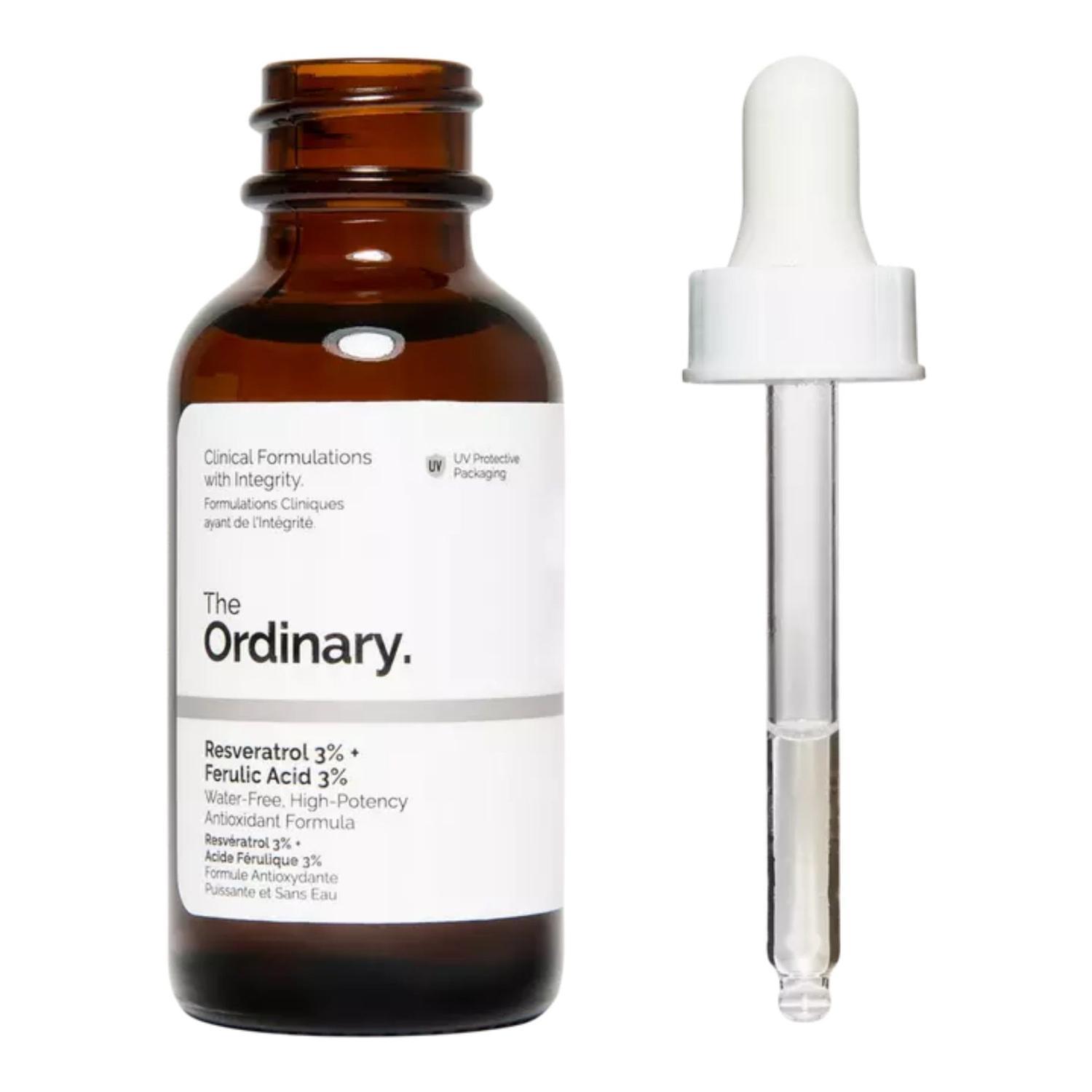 SERUM RESVERATROL 3% + ÁCIDO FERÚLICO 3% THE ORDINARY - 30 ML - 3