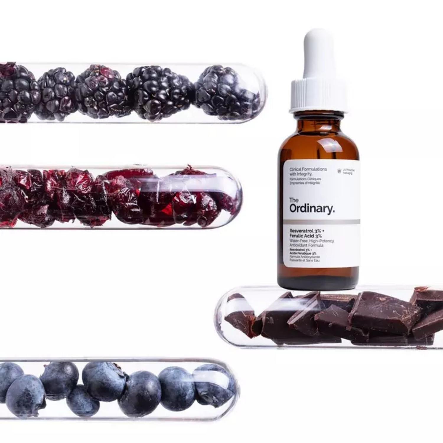 SERUM RESVERATROL 3% + ÁCIDO FERÚLICO 3% THE ORDINARY - 30 ML - 4