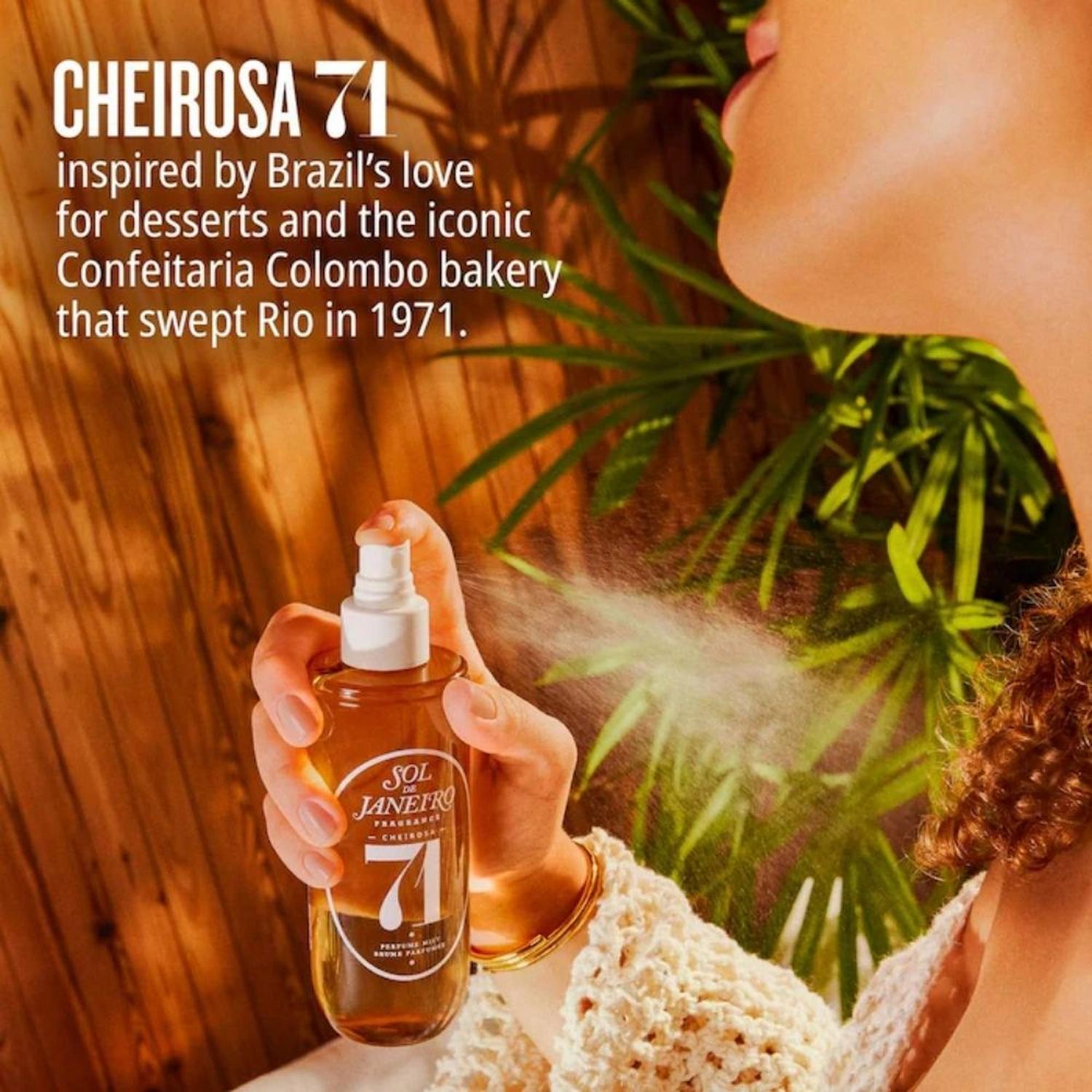 PERFUME MIST CHEIROSA 71 SOL DE JANEIRO - 240ML - 4
