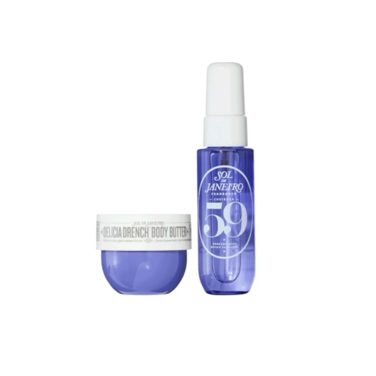 SET CREMA CORPORAL SOL DE JANEIRO 25 ML + PERFUME CHEIROSA 59 30 ML - 1