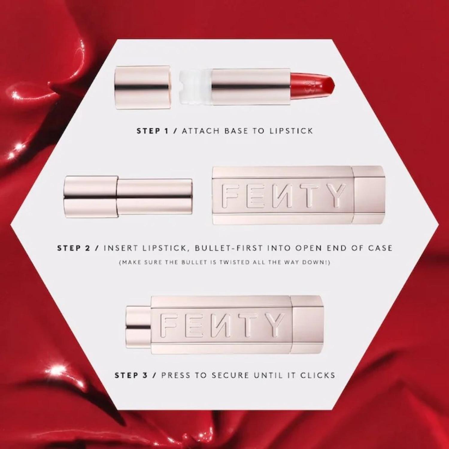 LÁPIZ LABIAL RELLENABLE FENTY BEAUTY ICON THE FILL - KISSIN KUTIE - 5