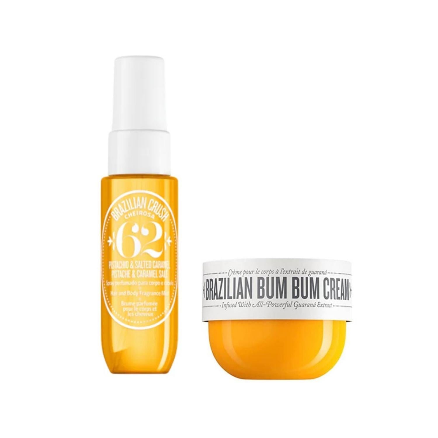 SET CREMA CORPORAL BUM BUM SOL DE JANEIRO 25 ML + PERFUME MIST PISTACHO Y SALTED CARAMEL 30 ML - 1