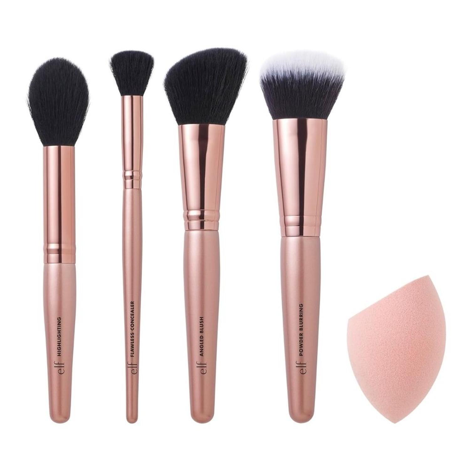 SET DE BROCHAS Y ESPONJAS E.L.F. COMPLEXION ESSENTIALS - 1