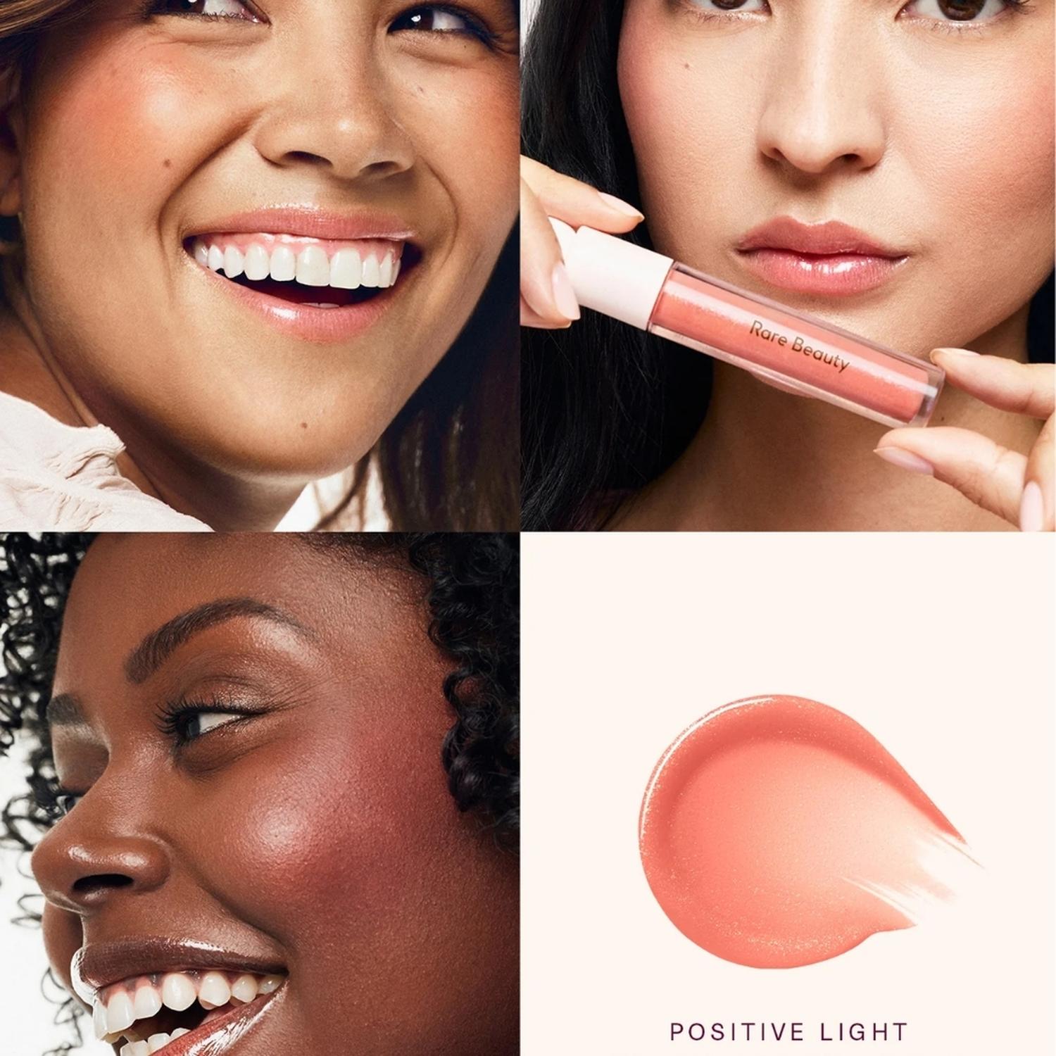 LIP GLOSS RARE BEAUTY POSITIVE LIGHT LUMINIZING - BEAM - 4