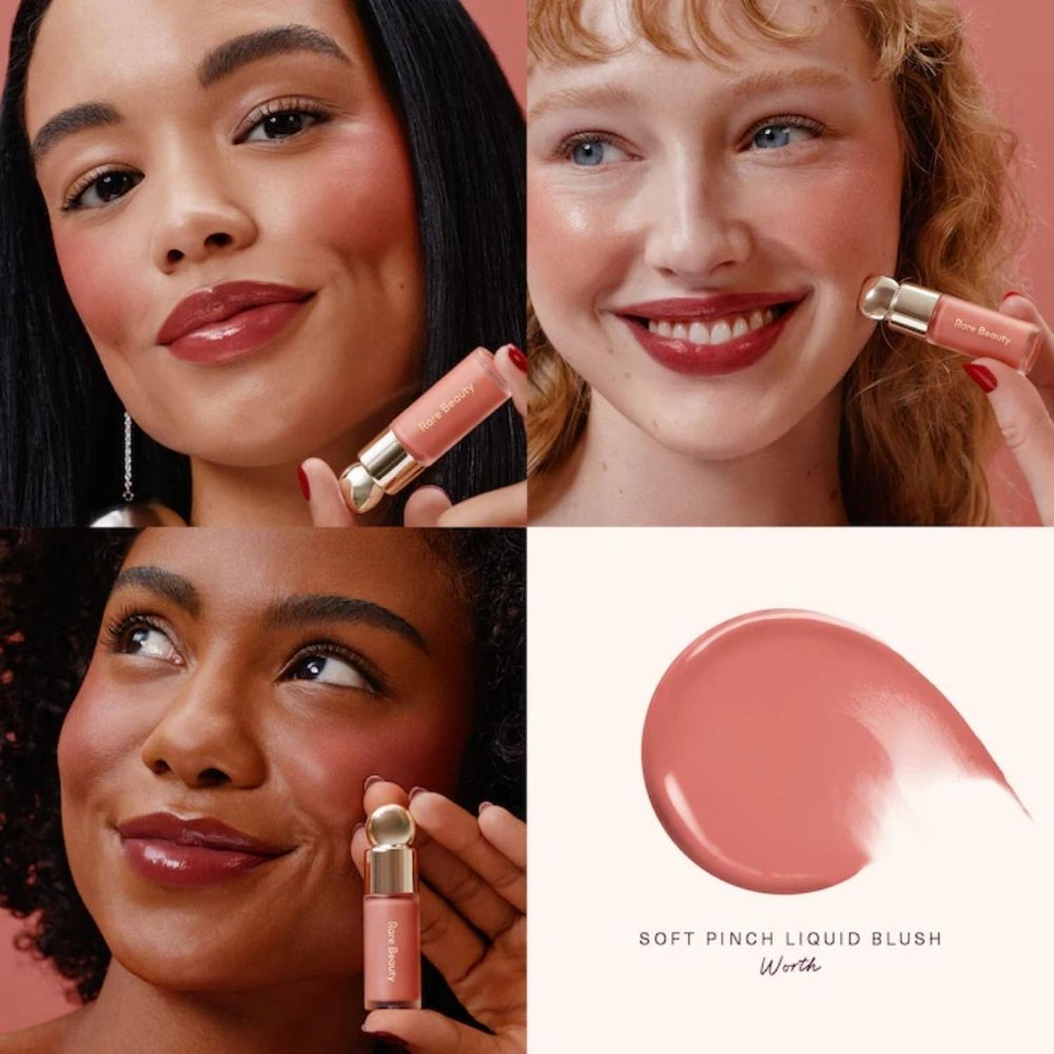 GIFT SET RUBOR LIQUIDO, TINTE LABIAL Y RUBOR RARE BEAUTY BY SELENA GOMEZ SOFT PINCH - 5