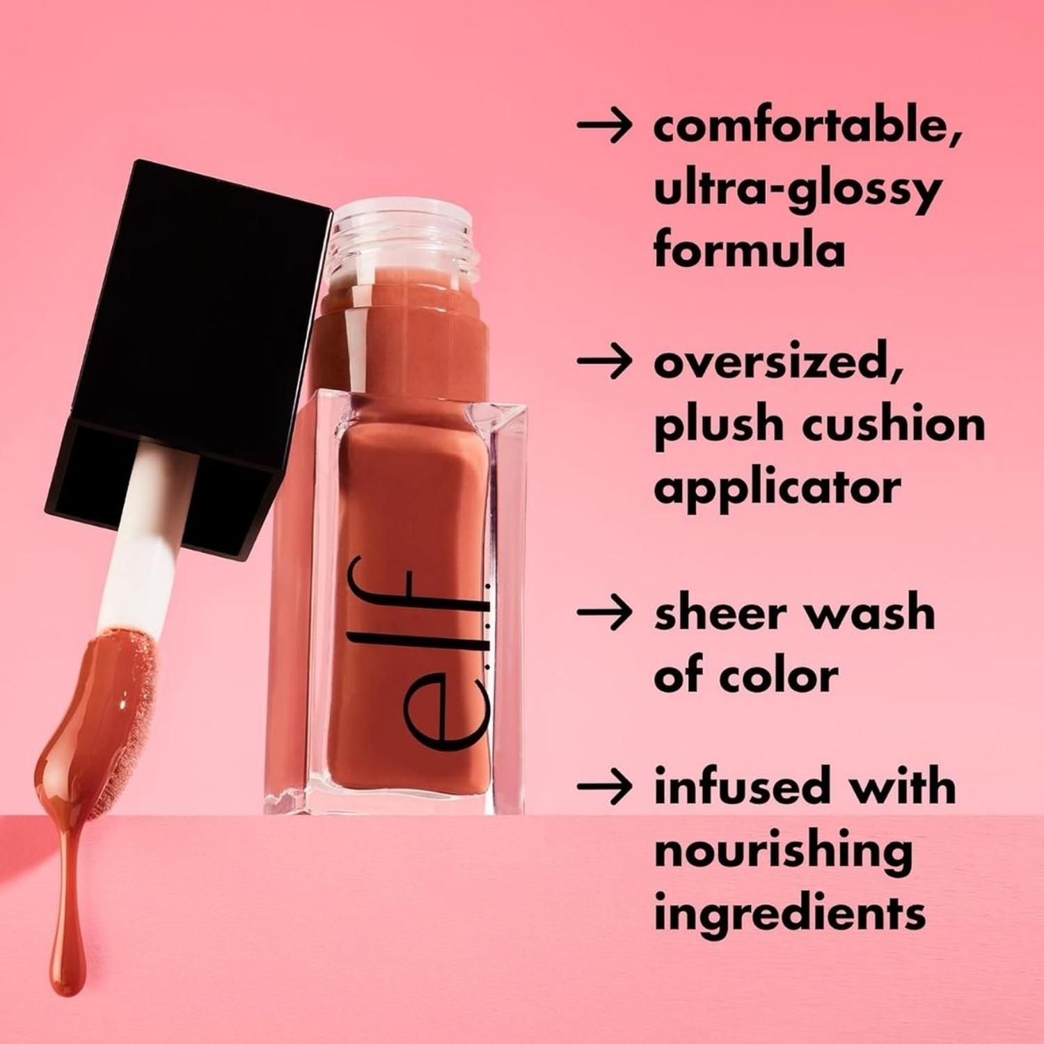KIT ACEITE LABIAL E.L.F. GLOW REVIVER QUAD GOALS - 4 UND - 5