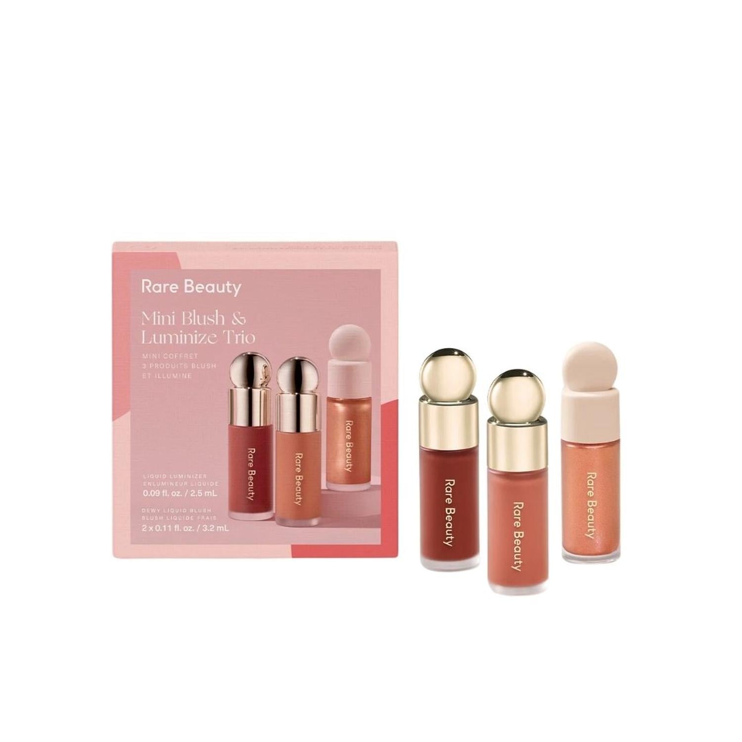 SET TRIO MINI RUBOR E ILUMINADOR RARE BEAUTY BY SELENA GOMEZ - 1