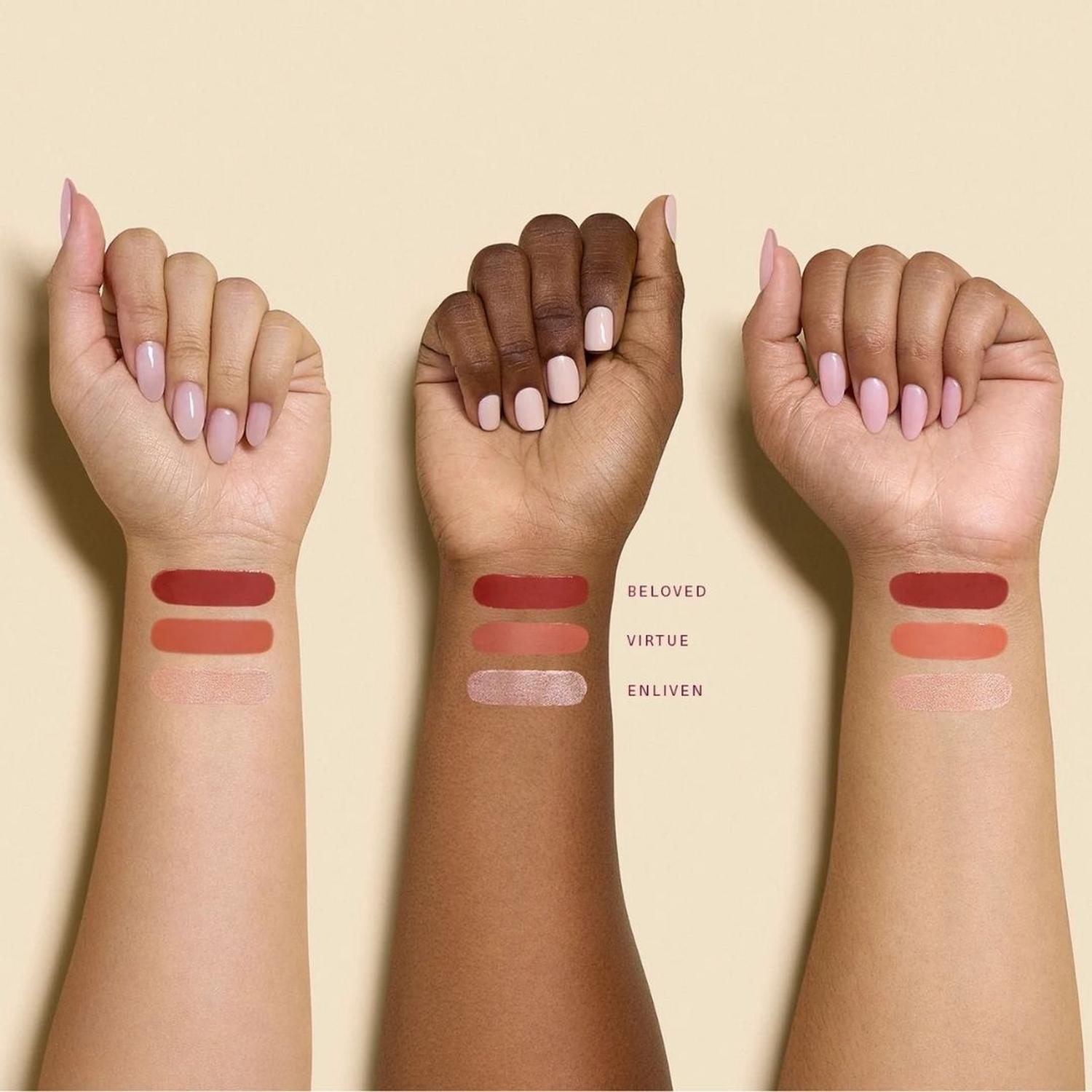 SET TRIO MINI RUBOR E ILUMINADOR RARE BEAUTY BY SELENA GOMEZ - 5