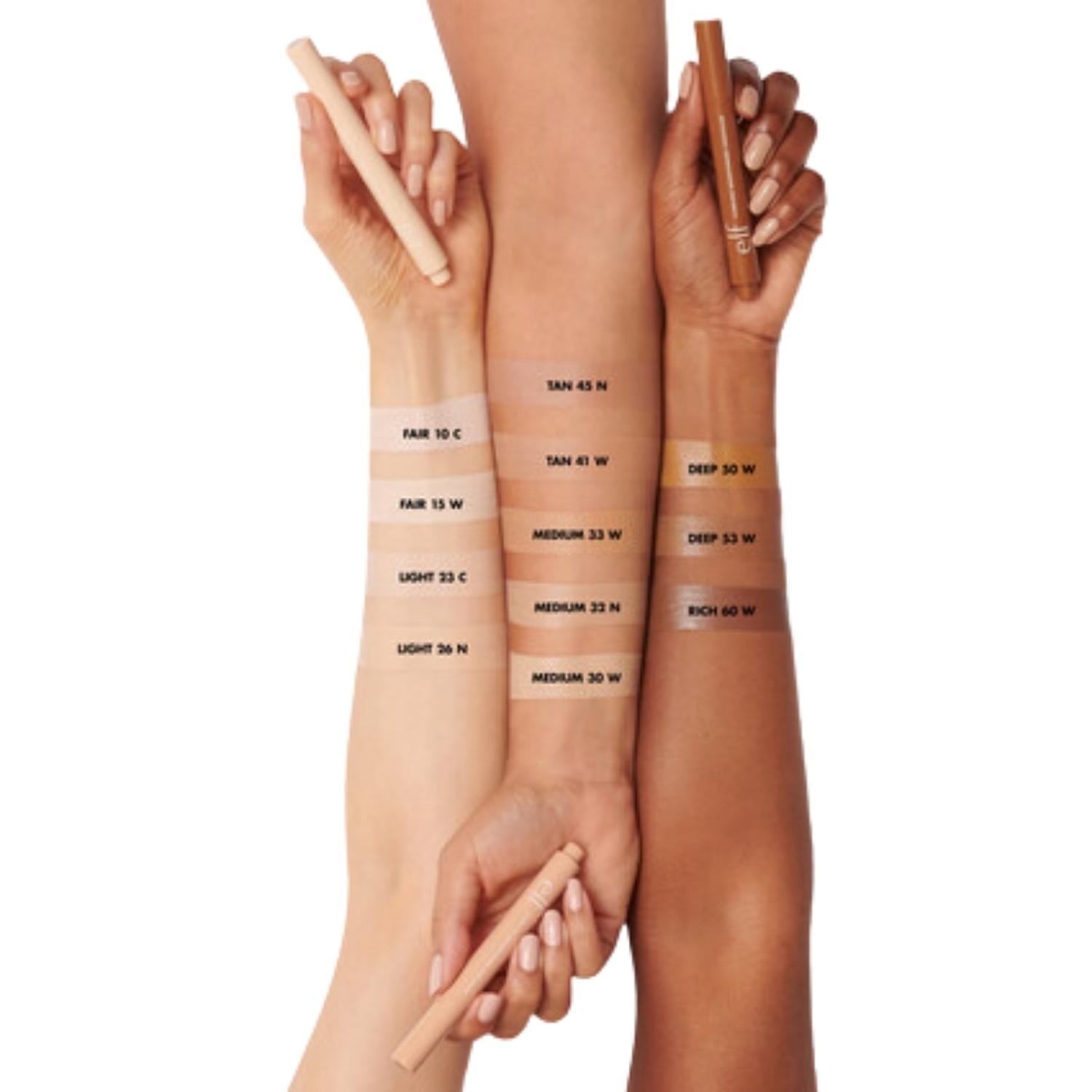 CORRECTOR ILUMINADOR E.L.F FLAWLESS BRIGHTENING CONCEALER - TAN 41 W - 3