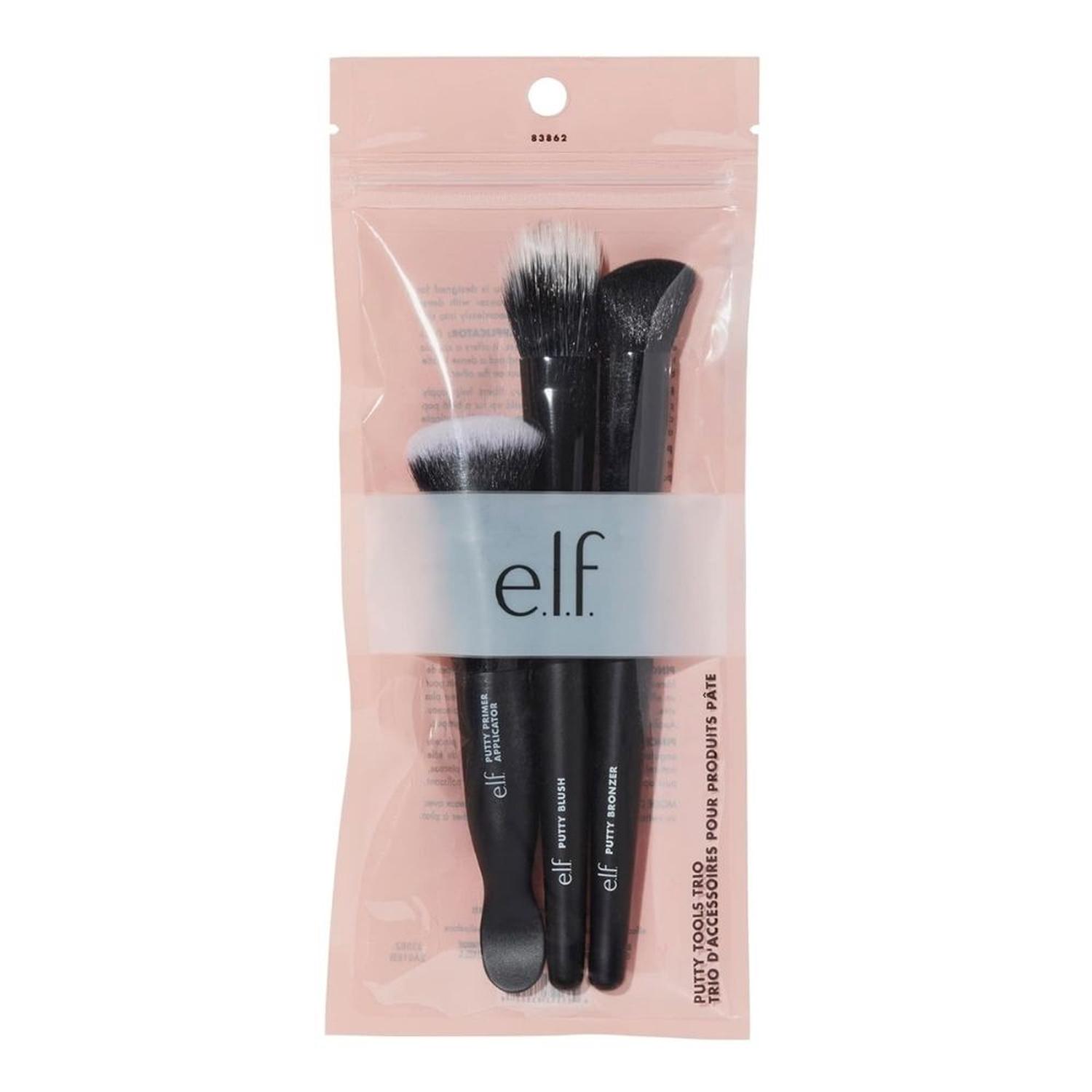 SET PINCELES PARA MAQUILLAJE DE MASILLA E.L.F. PUTTY TOOLS TRIO - 1