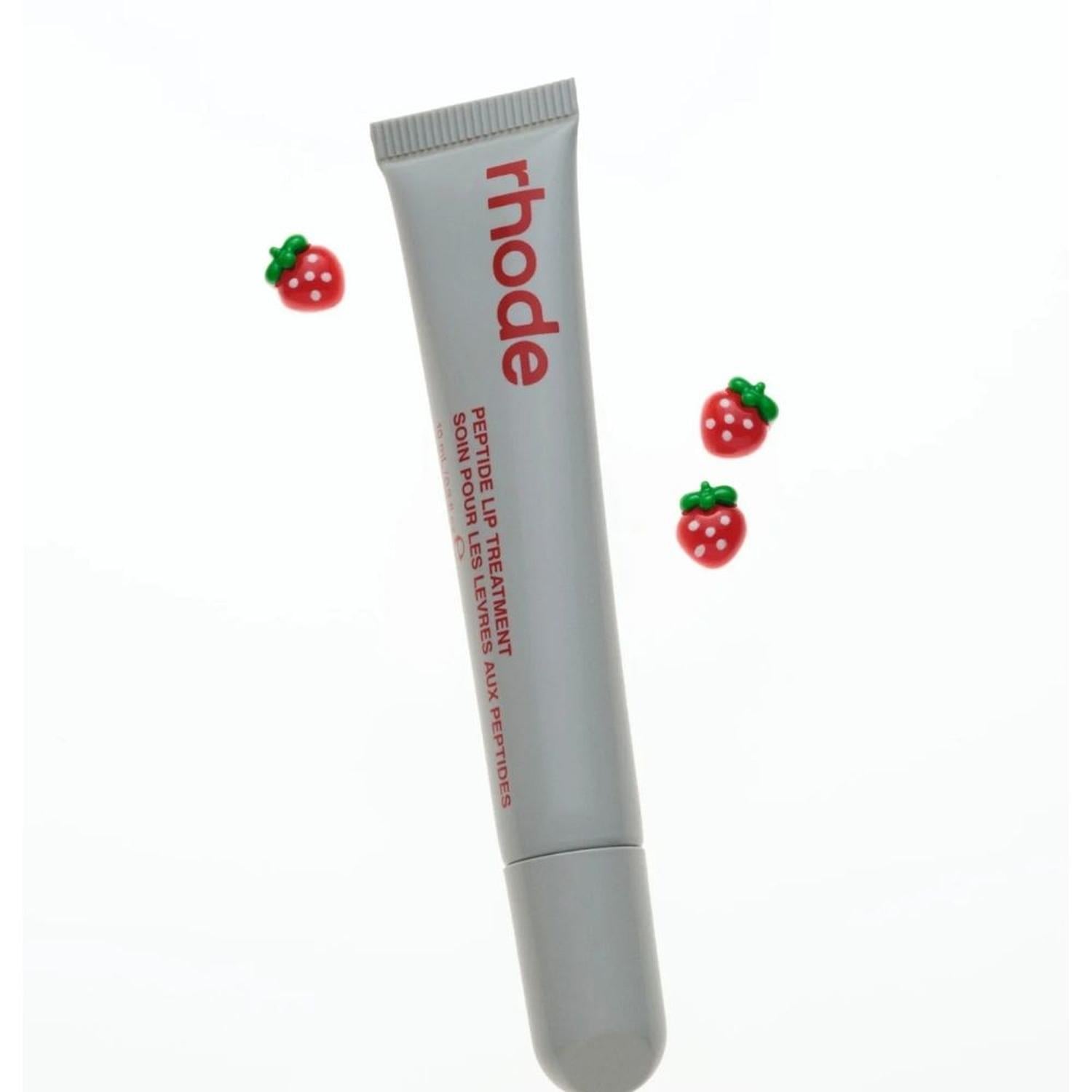 TRATAMIENTO LABIAL RHODE CON PEPTIDOS - STRAWBERRY GLAZE - 1