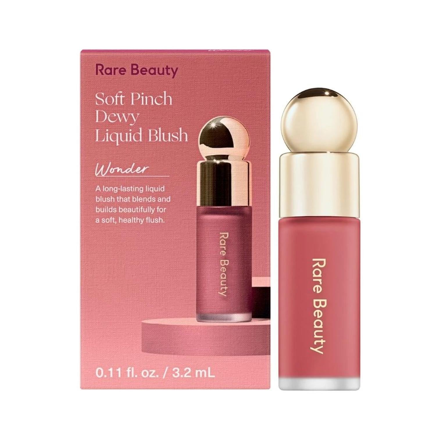 MINI RUBOR LÍQUIDO RARE BEAUTY SOFT PINCH 3.2ML - WONDER - 1